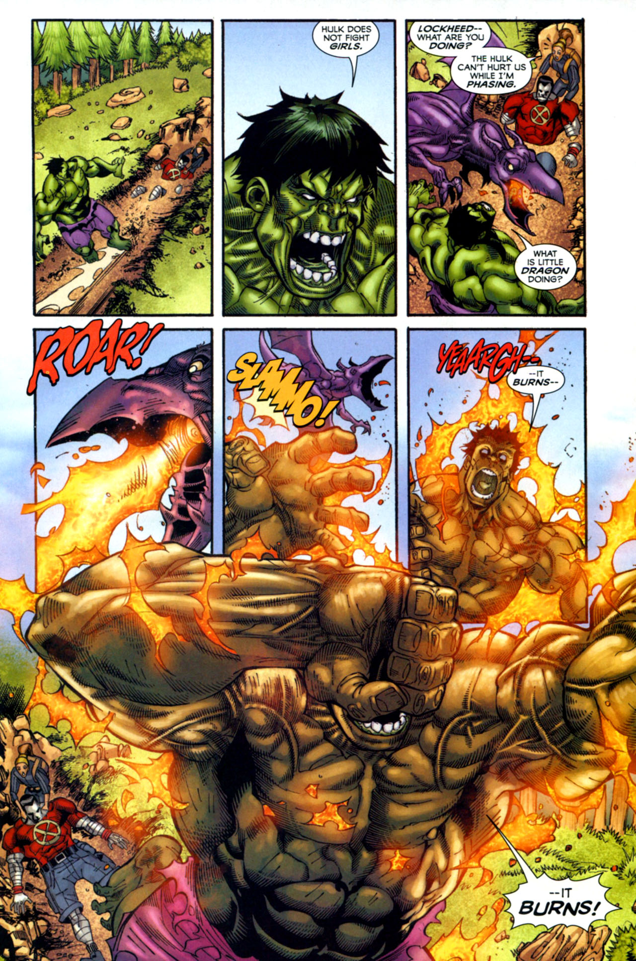 Read online X-Men vs. Hulk comic -  Issue # Full - 12