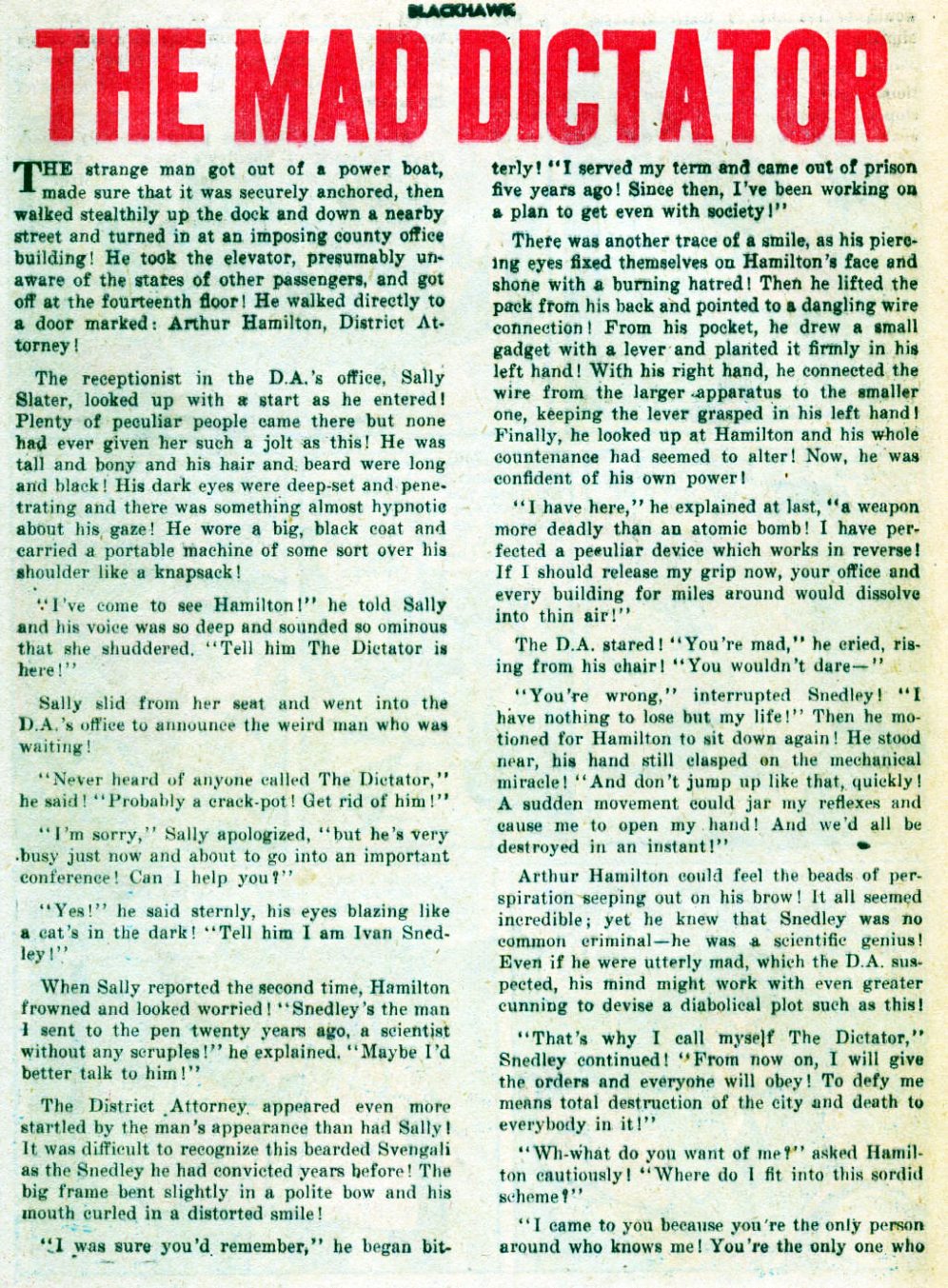 Read online Blackhawk (1957) comic -  Issue #41 - 40