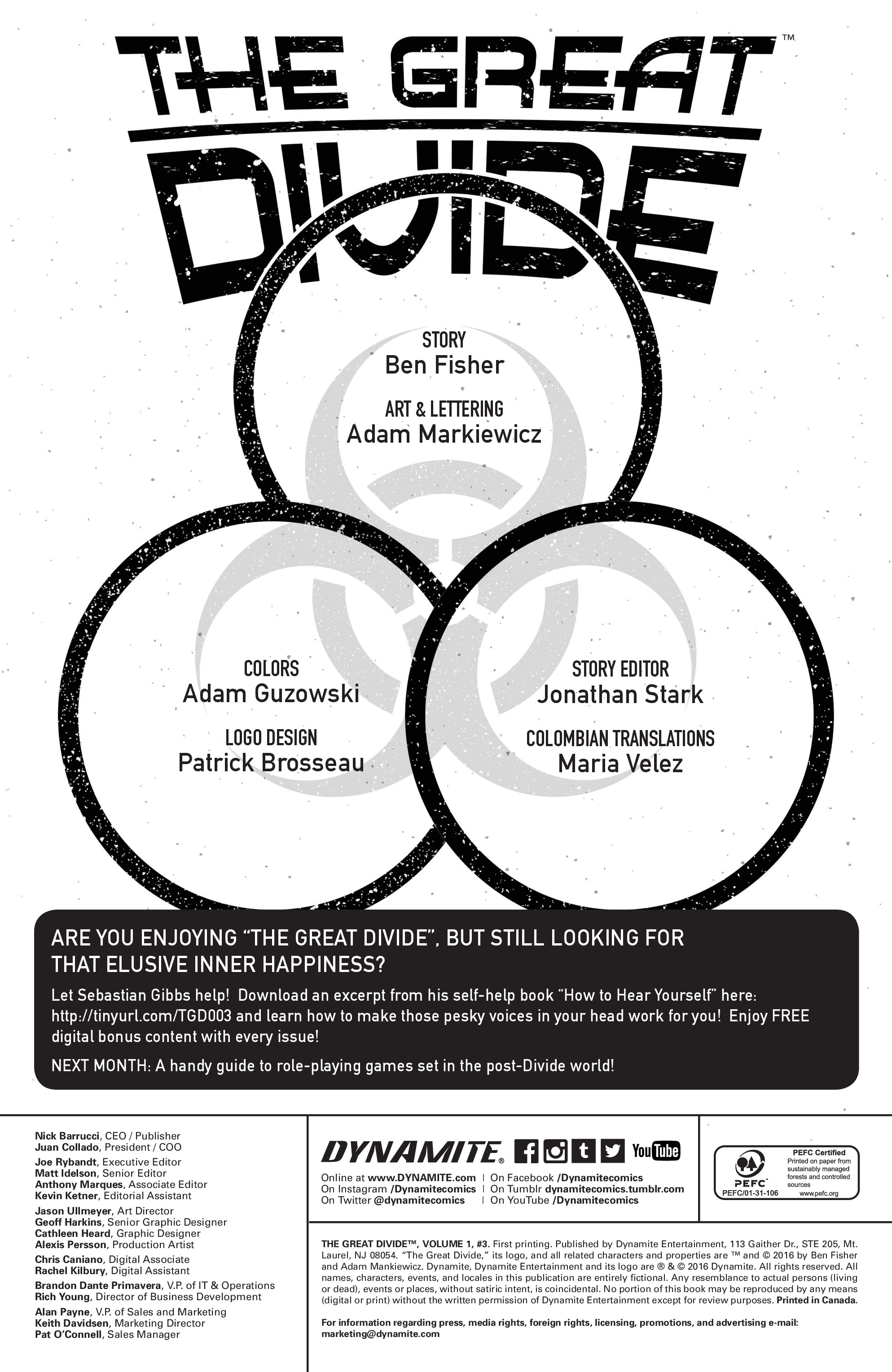 Read online The Great Divide comic -  Issue #3 - 2