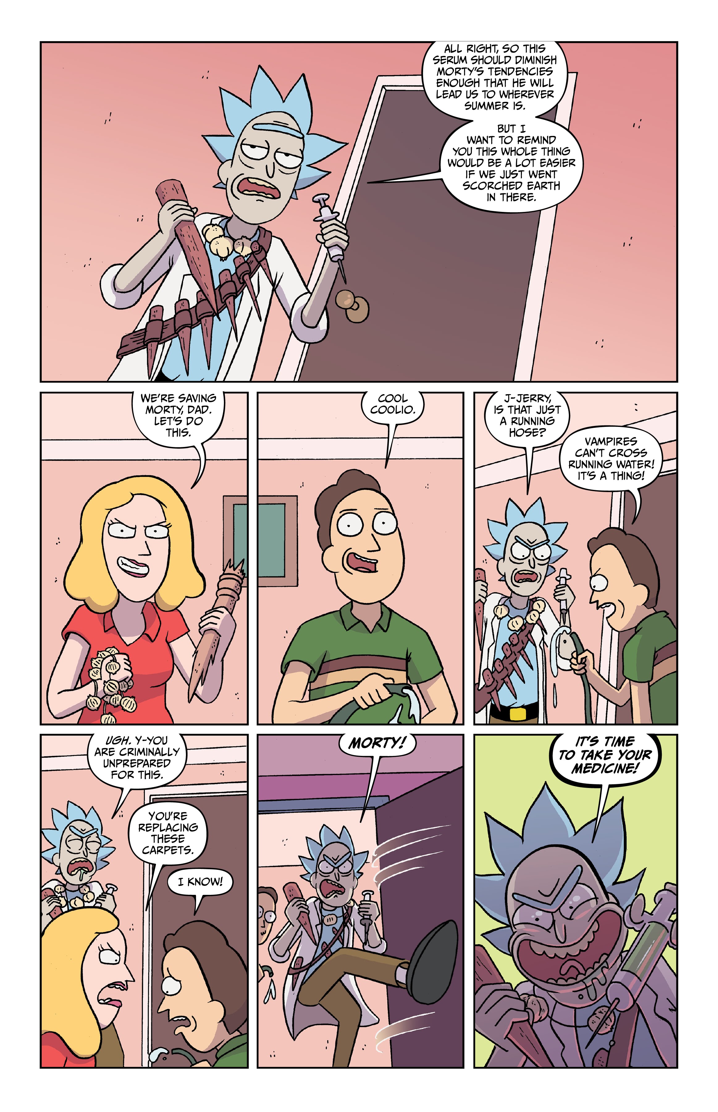 Read online Rick and Morty comic -  Issue # (2015) _Deluxe Edition 6 (Part 1) - 22
