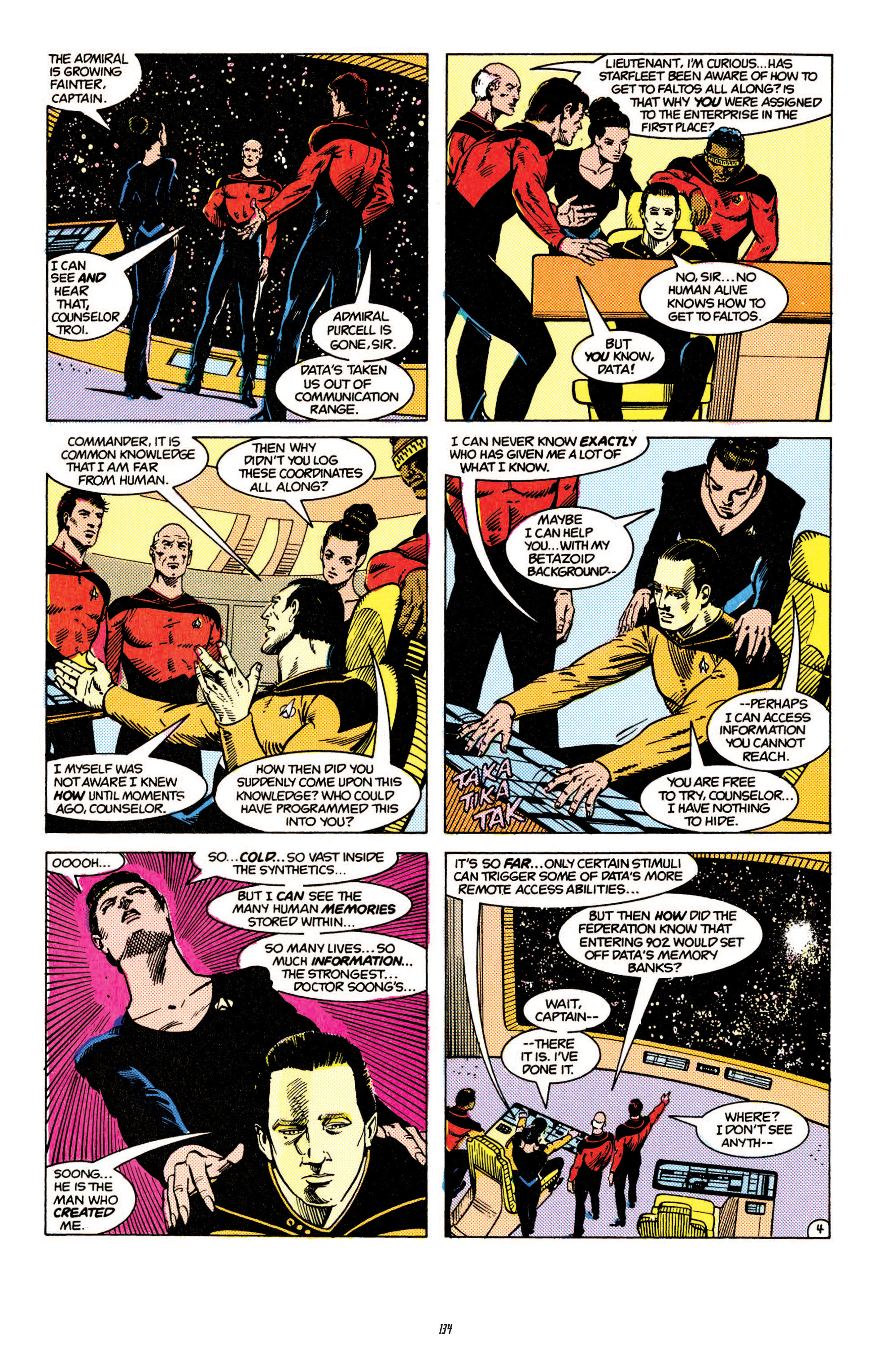 Read online Star Trek Classics comic -  Issue #4 - 133