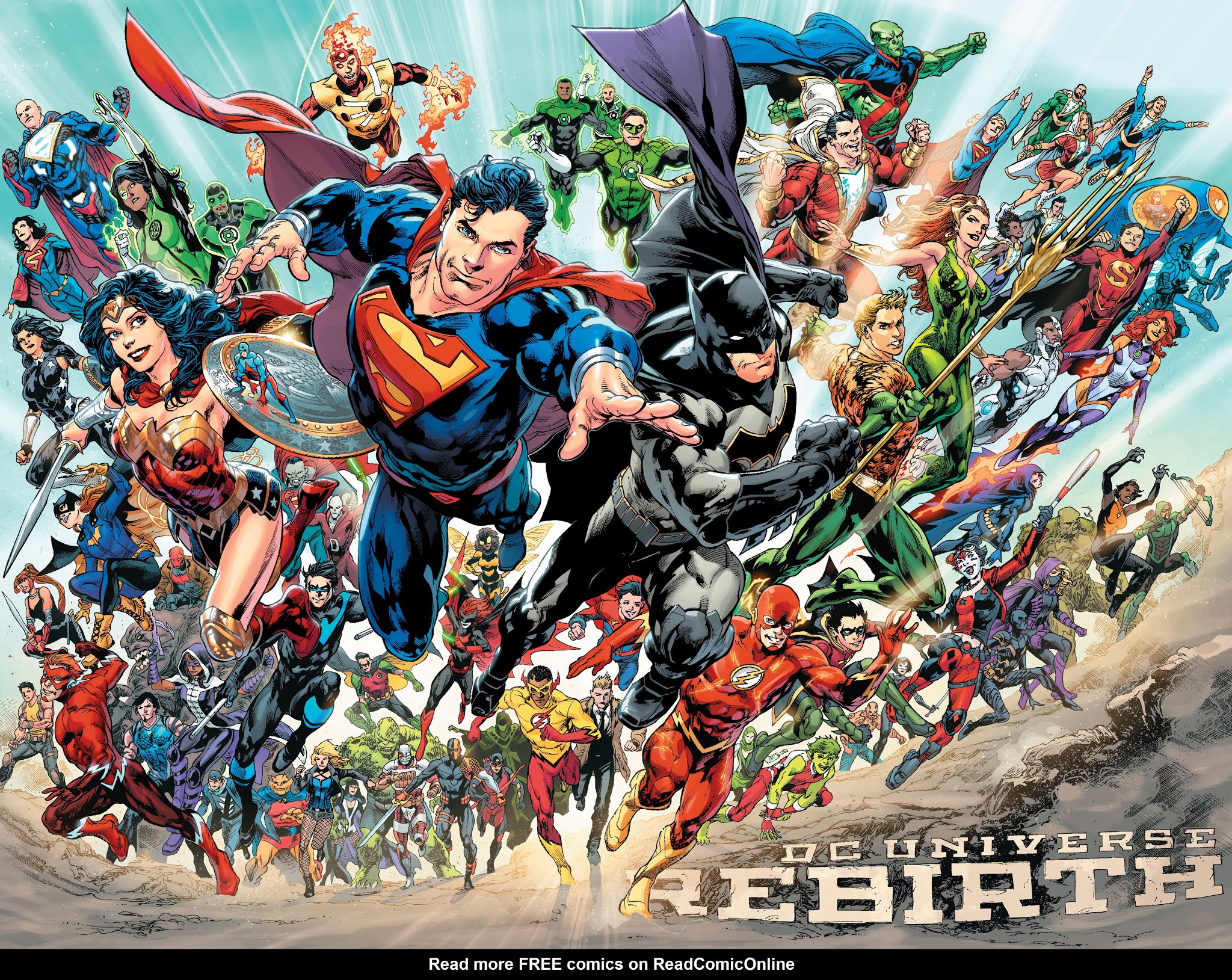 Read online DC Universe: Rebirth Deluxe Edition comic -  Issue # TPB - 70