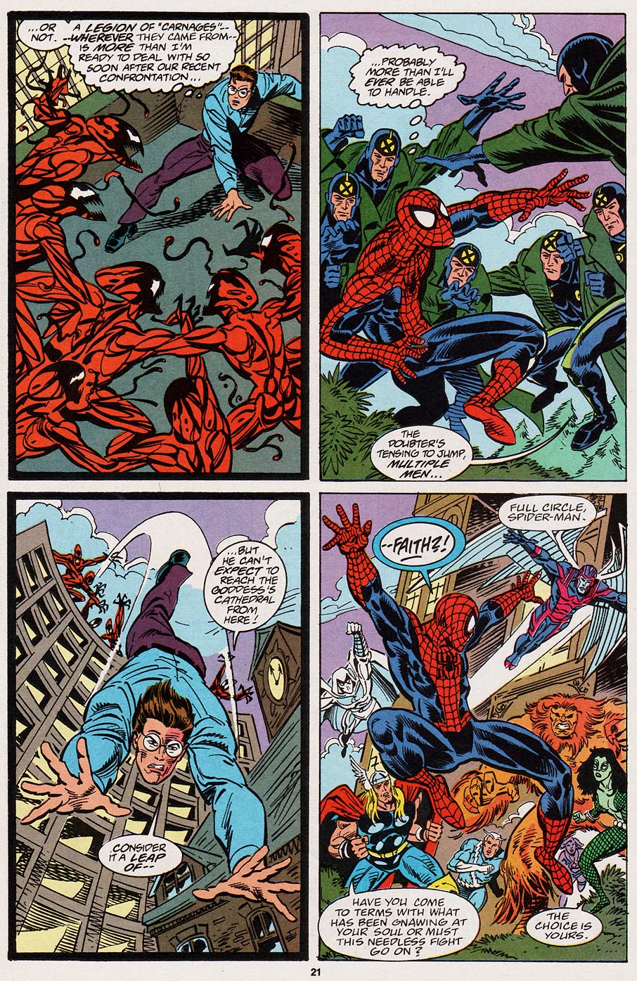 Read online Web of Spider-Man (1985) comic -  Issue #105 - 18