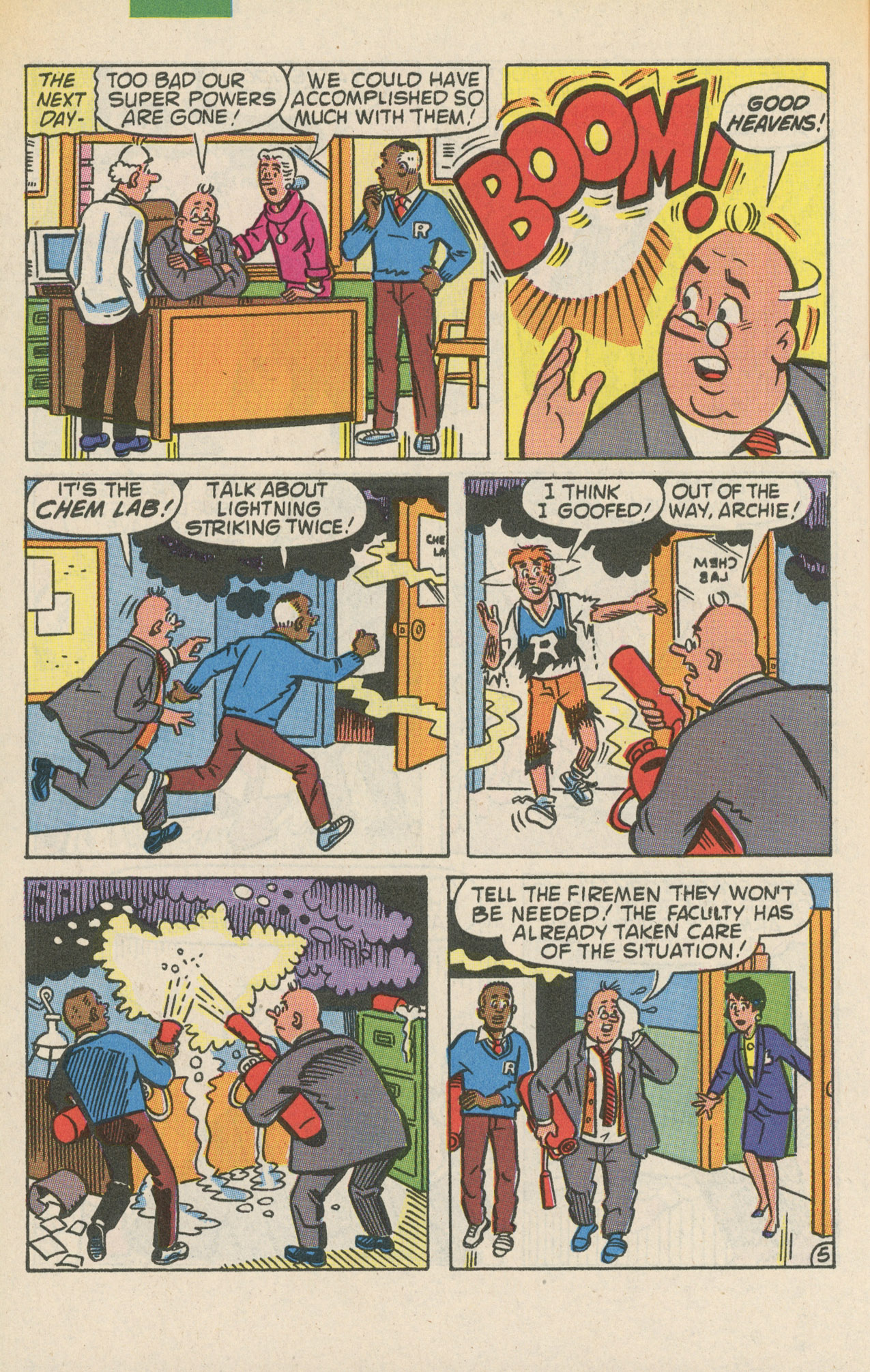 Read online Faculty Funnies comic -  Issue #5 - 32