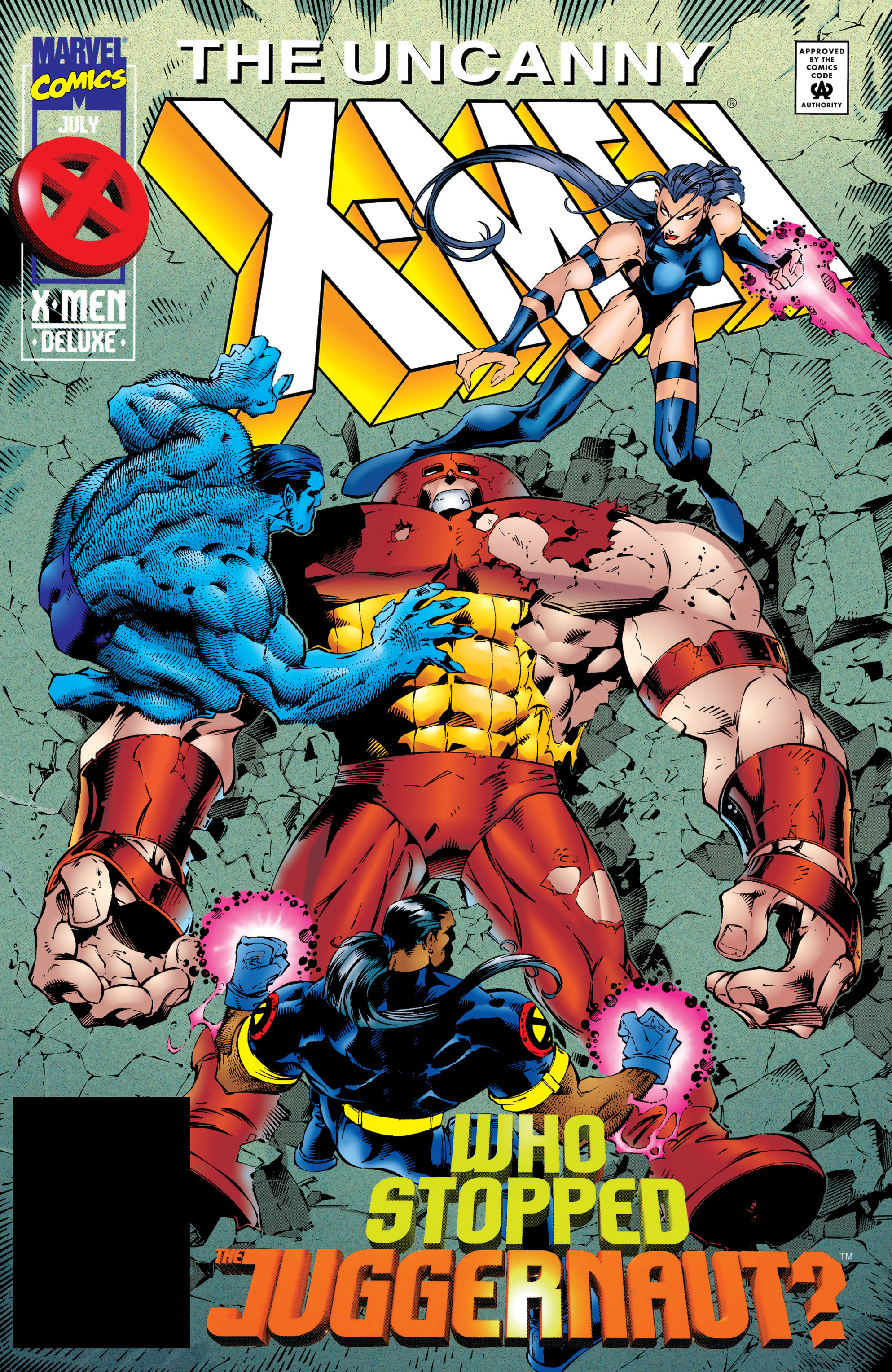 Read online Uncanny X-Men (1963) comic -  Issue #322 - 1