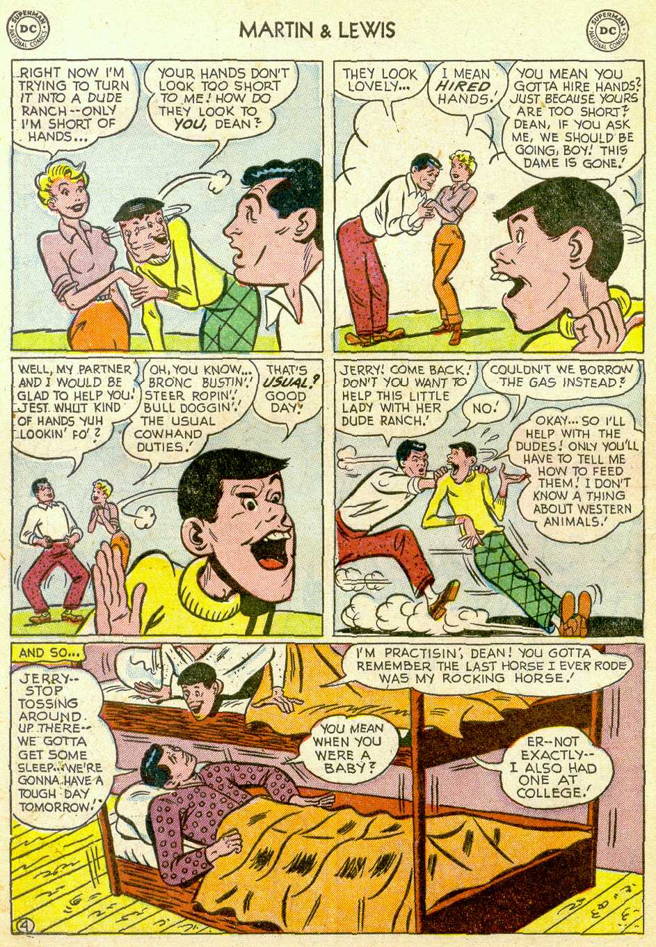 Read online The Adventures of Dean Martin and Jerry Lewis comic -  Issue #6 - 6