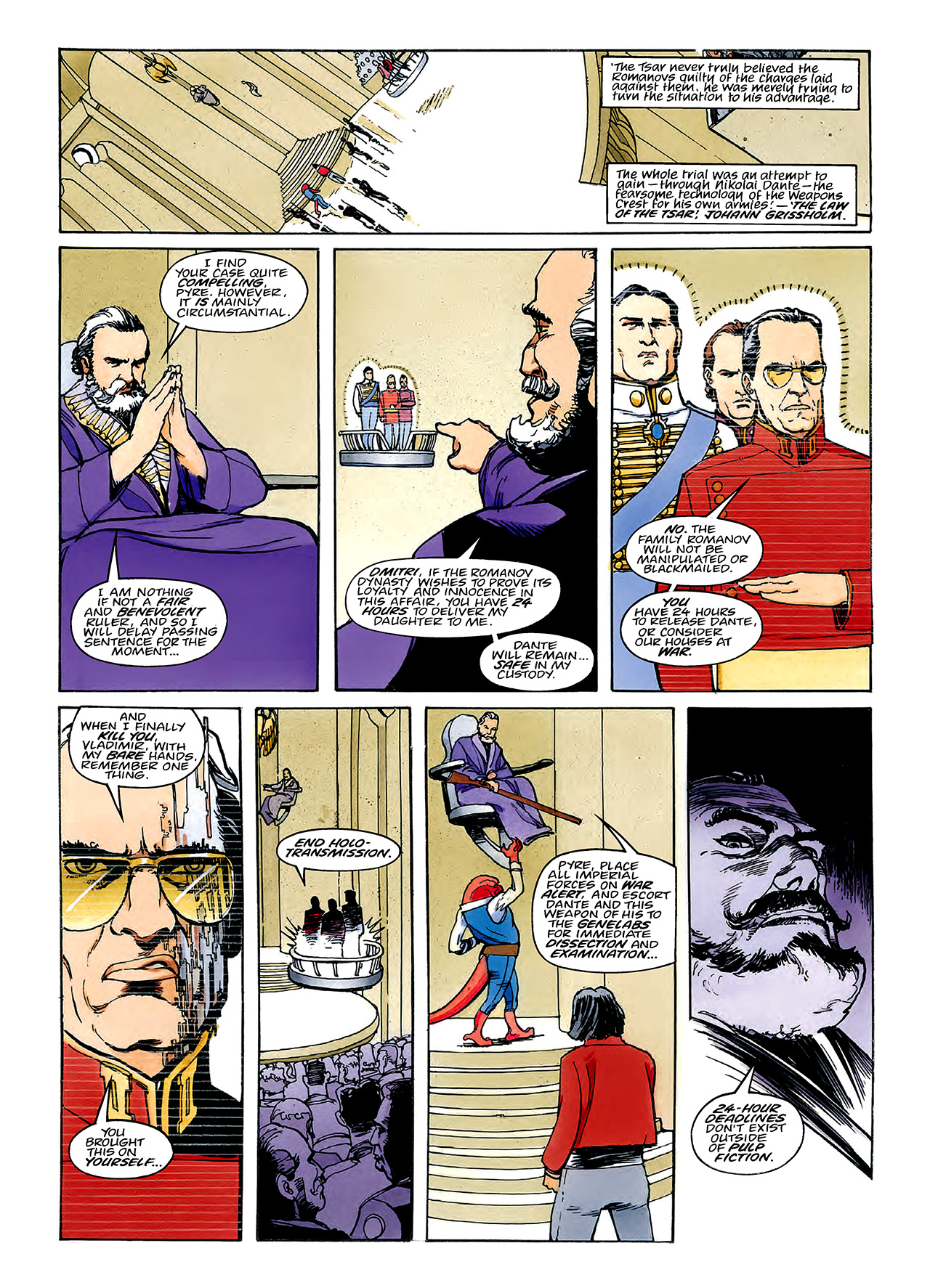 Read online Nikolai Dante comic -  Issue # TPB 3 - 89