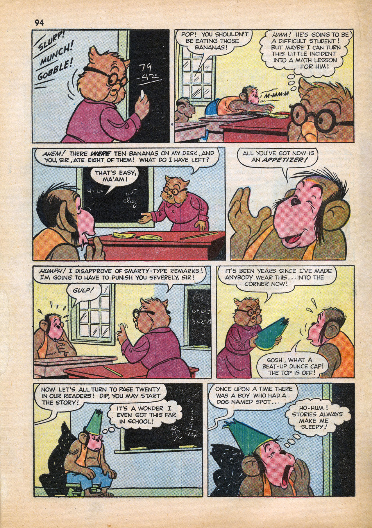 Read online Tom & Jerry's Back to School comic -  Issue # TPB - 96