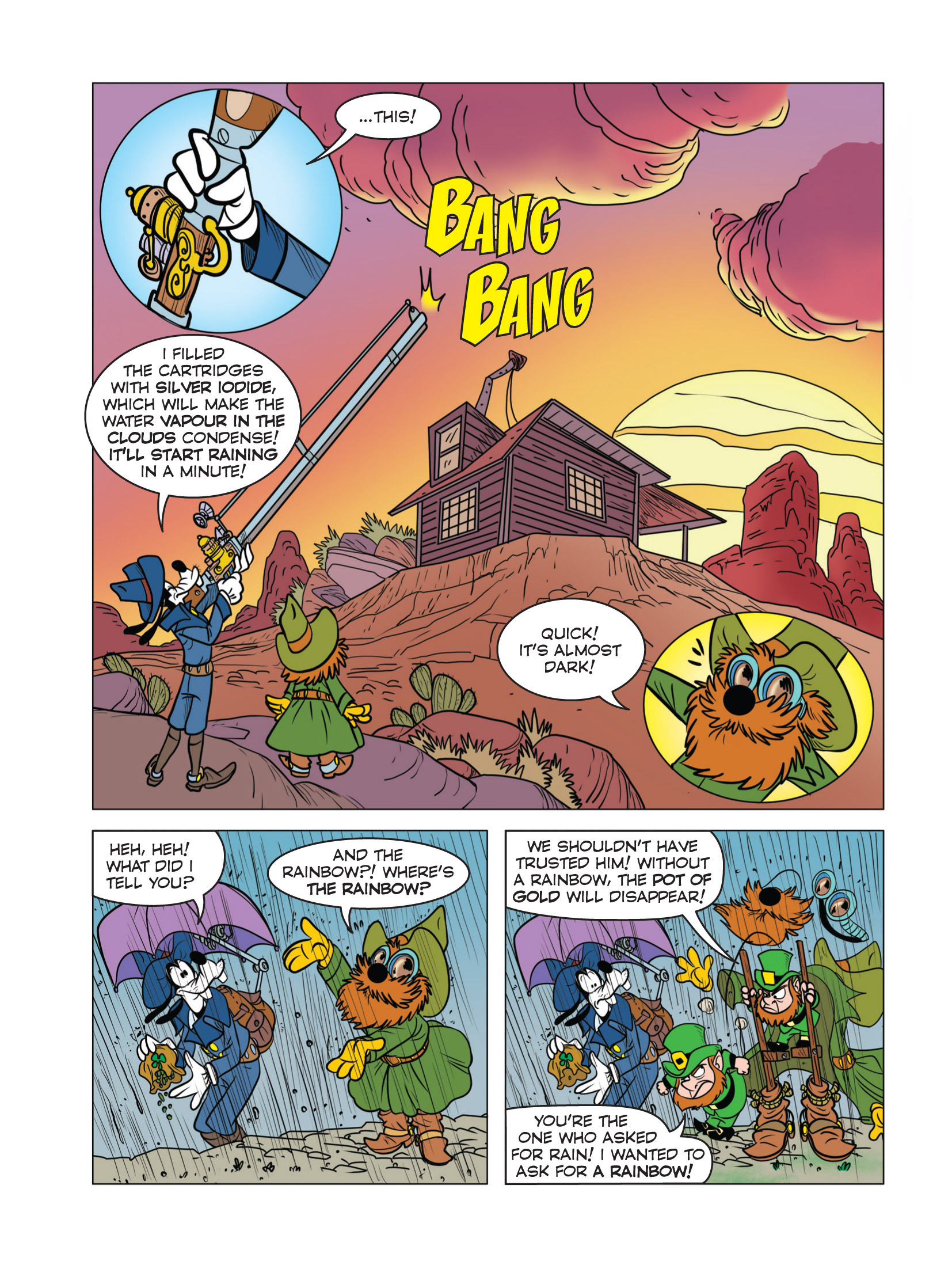 Read online Weird West Mickey: Magic West Goofy comic -  Issue # Full - 12