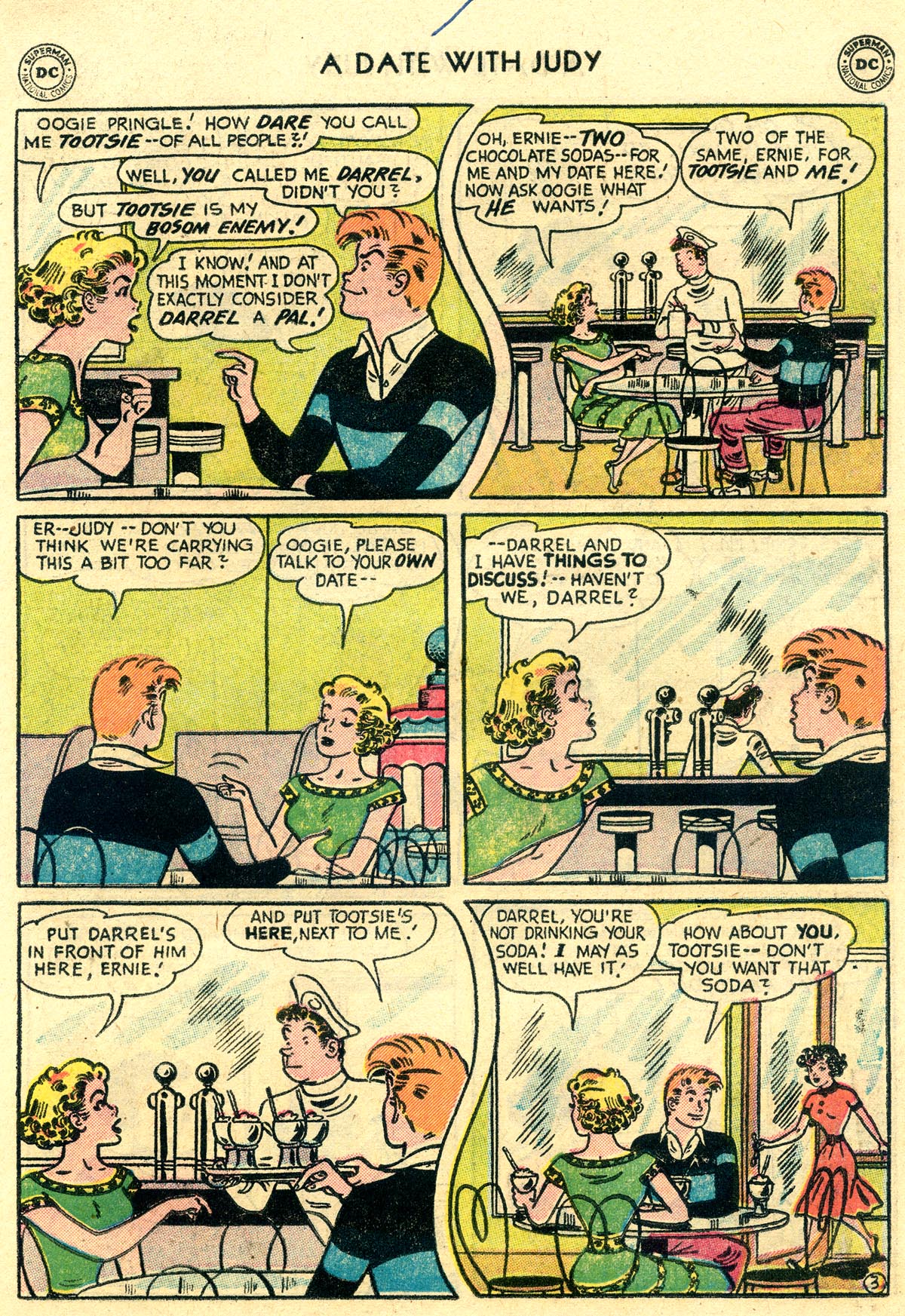 Read online A Date with Judy comic -  Issue #53 - 17
