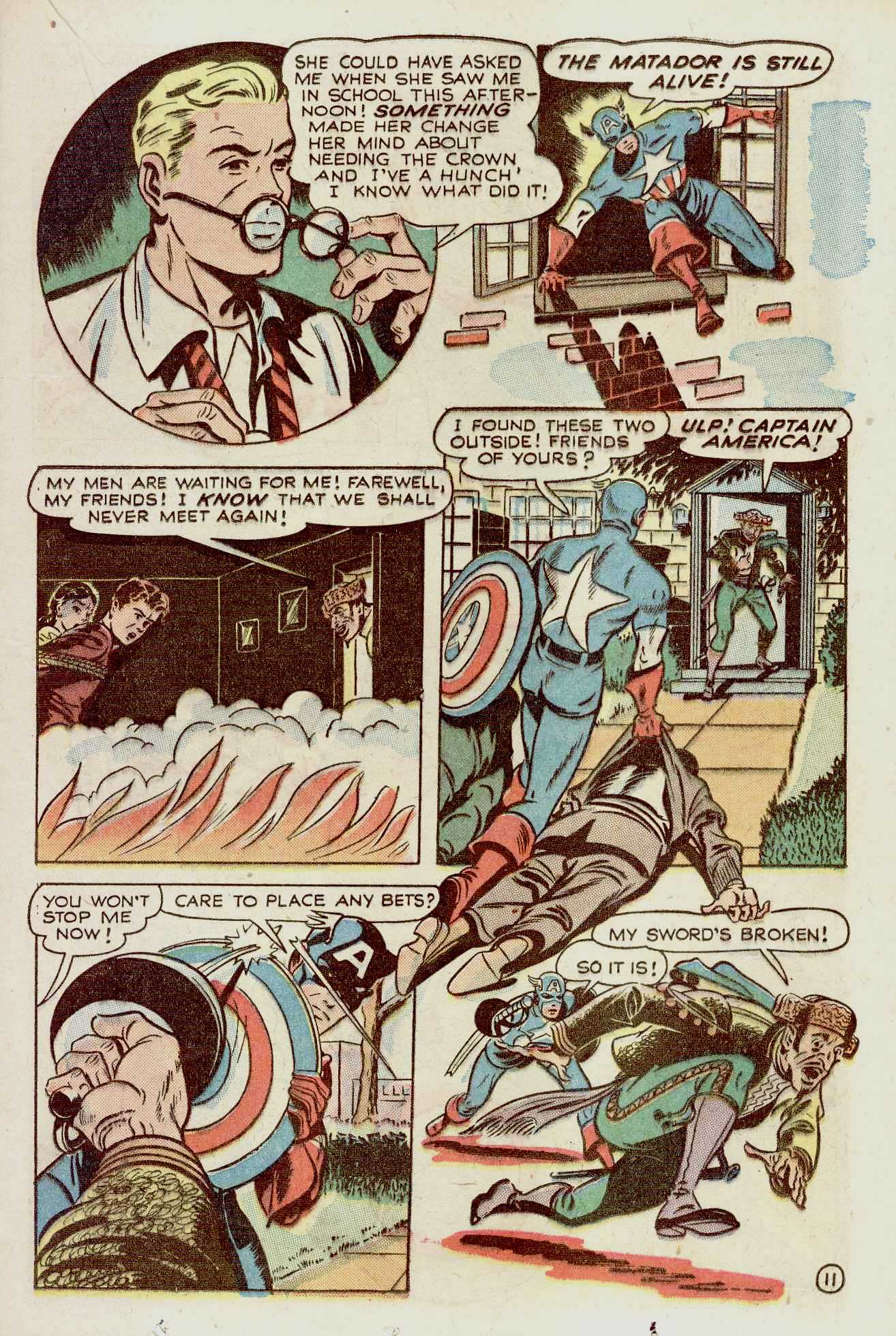 Read online Captain America Comics comic -  Issue #65 - 25