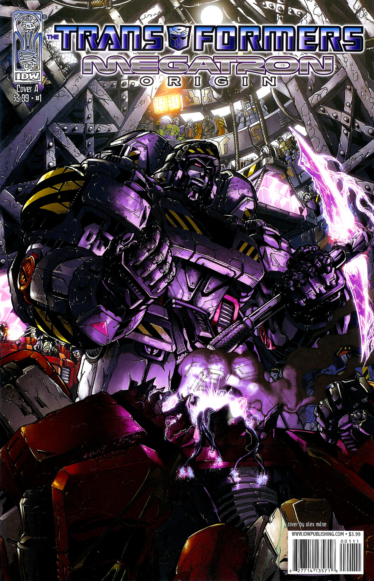 Read online The Transformers Megatron Origin comic -  Issue #1 - 1