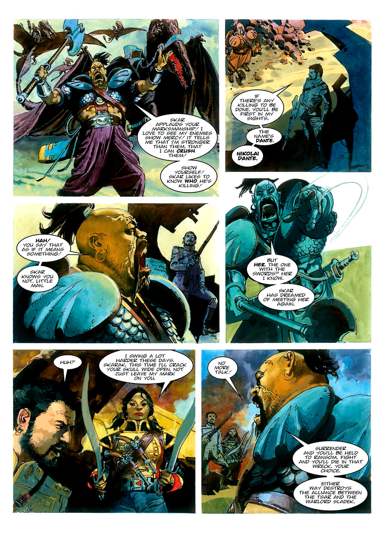 Read online Nikolai Dante comic -  Issue # TPB 8 - 162