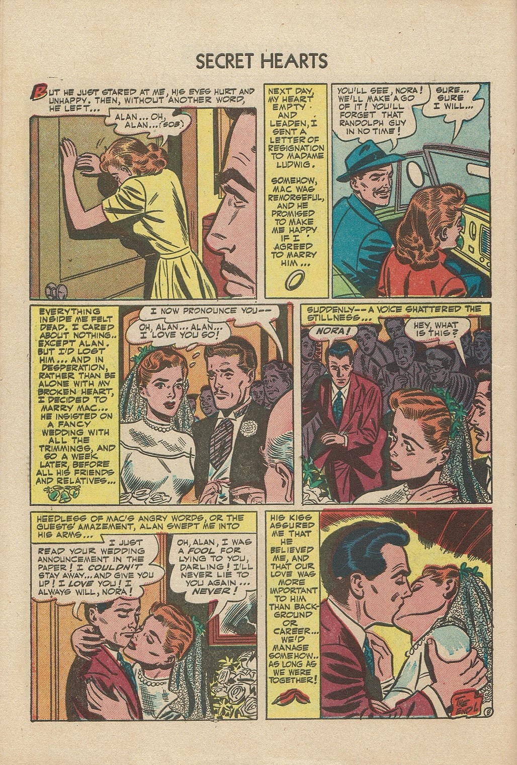 Read online Secret Hearts comic -  Issue #9 - 34