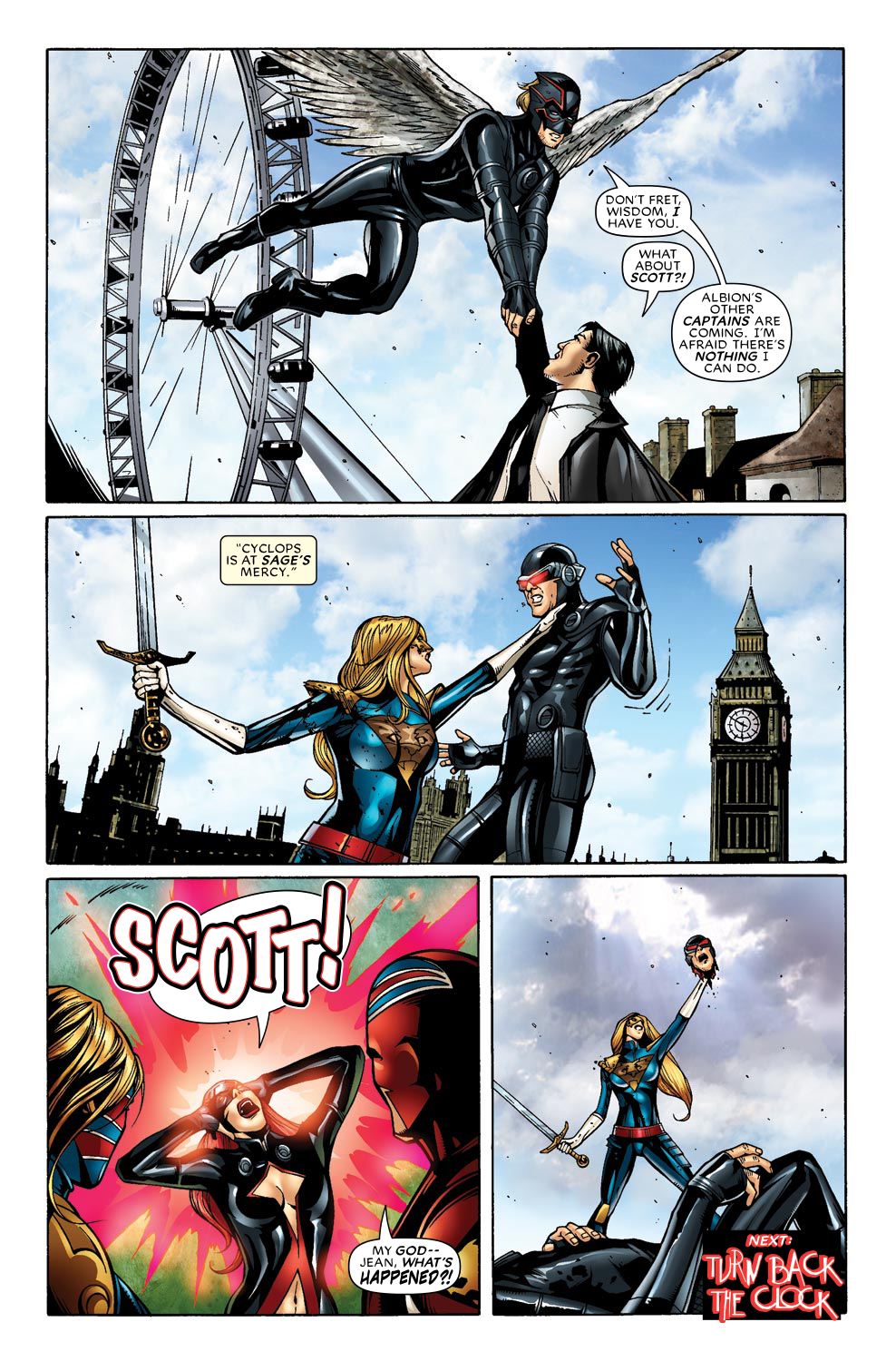 Read online New Excalibur comic -  Issue #21 - 23