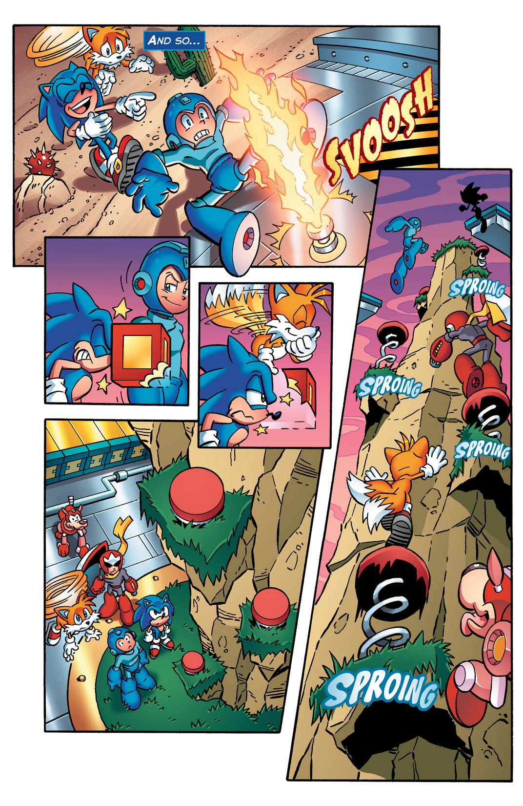 Read online Sonic Mega Man Worlds Collide comic -  Issue # Vol 2 - 27