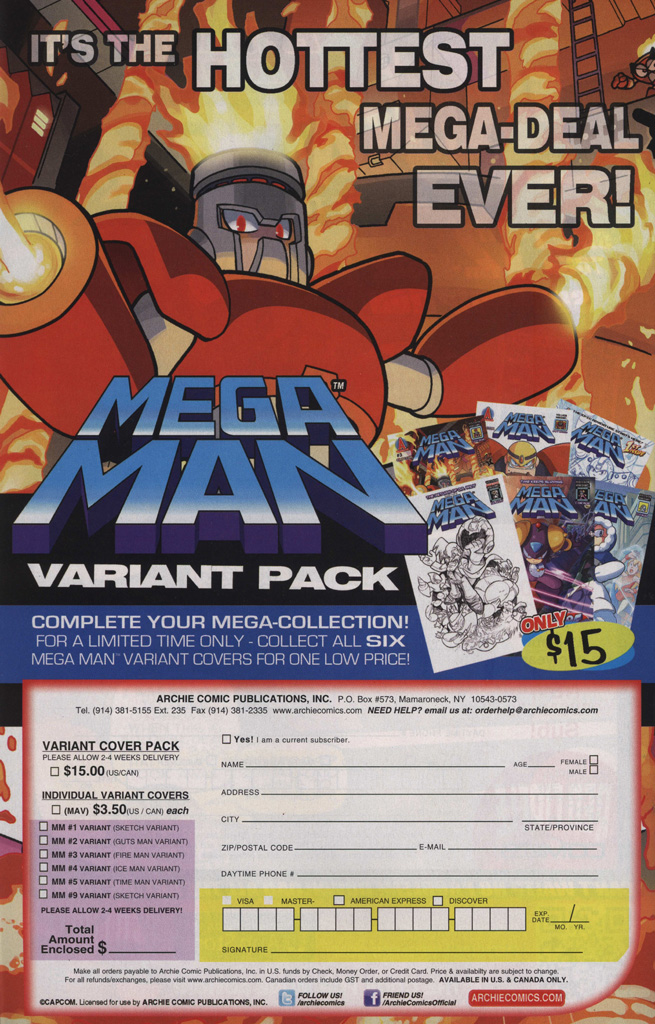 Read online Mega Man comic -  Issue #16 - 20