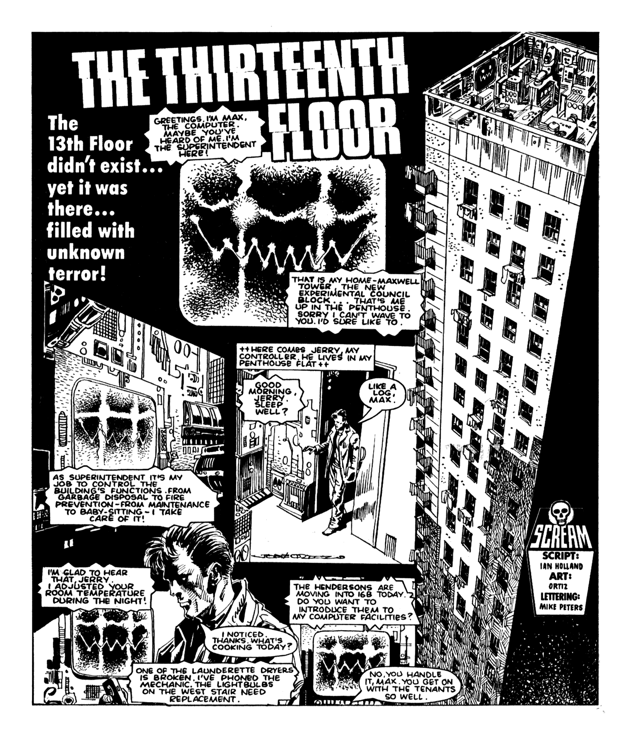 Read online Scream! (1984) comic -  Issue #1 - 12