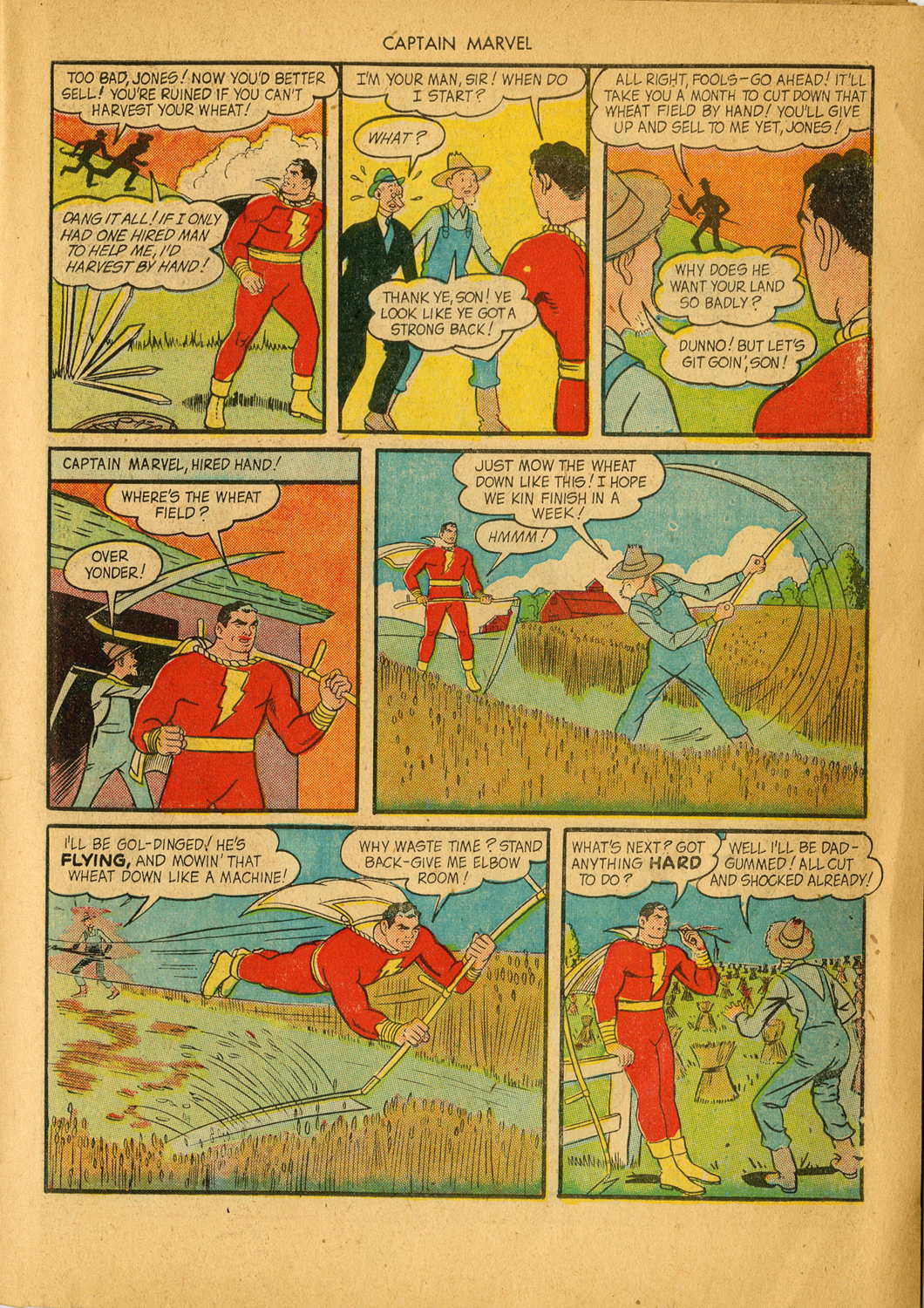 Read online Captain Marvel Adventures comic -  Issue #38 - 19