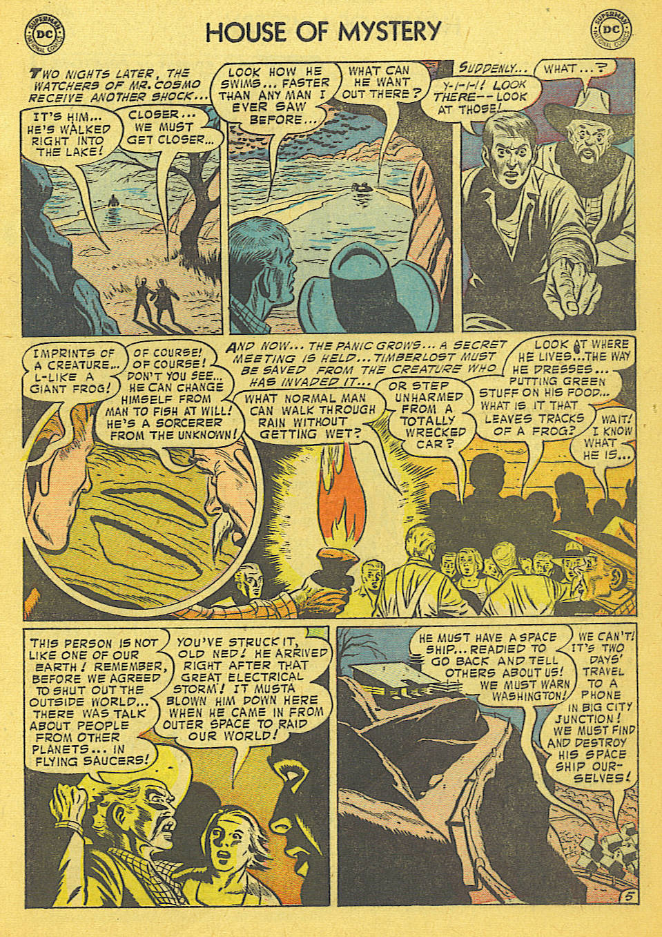 Read online House of Mystery (1951) comic -  Issue #42 - 7