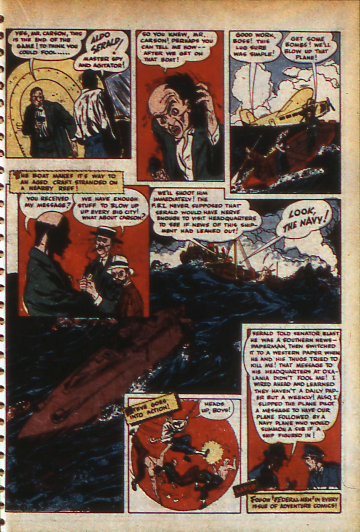 Read online Adventure Comics (1938) comic -  Issue #57 - 32