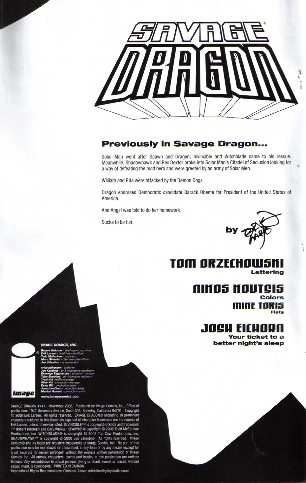 The Savage Dragon (1993) Issue #141 #144 - English 2