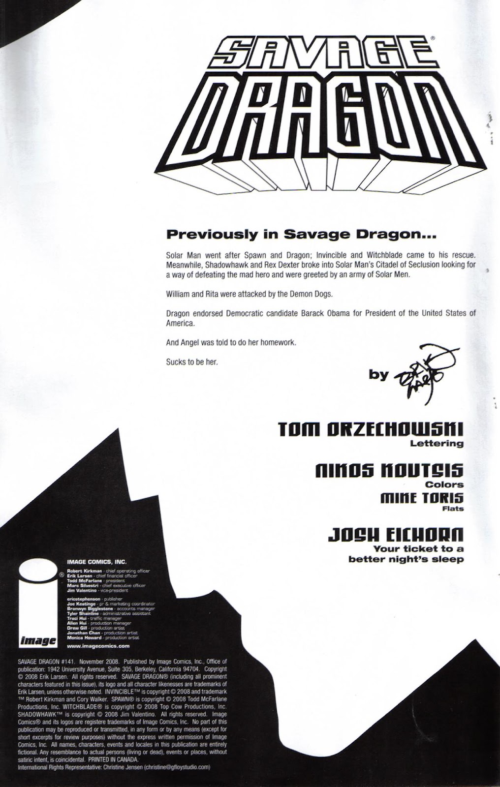 The Savage Dragon (1993) issue 141 - Page 2