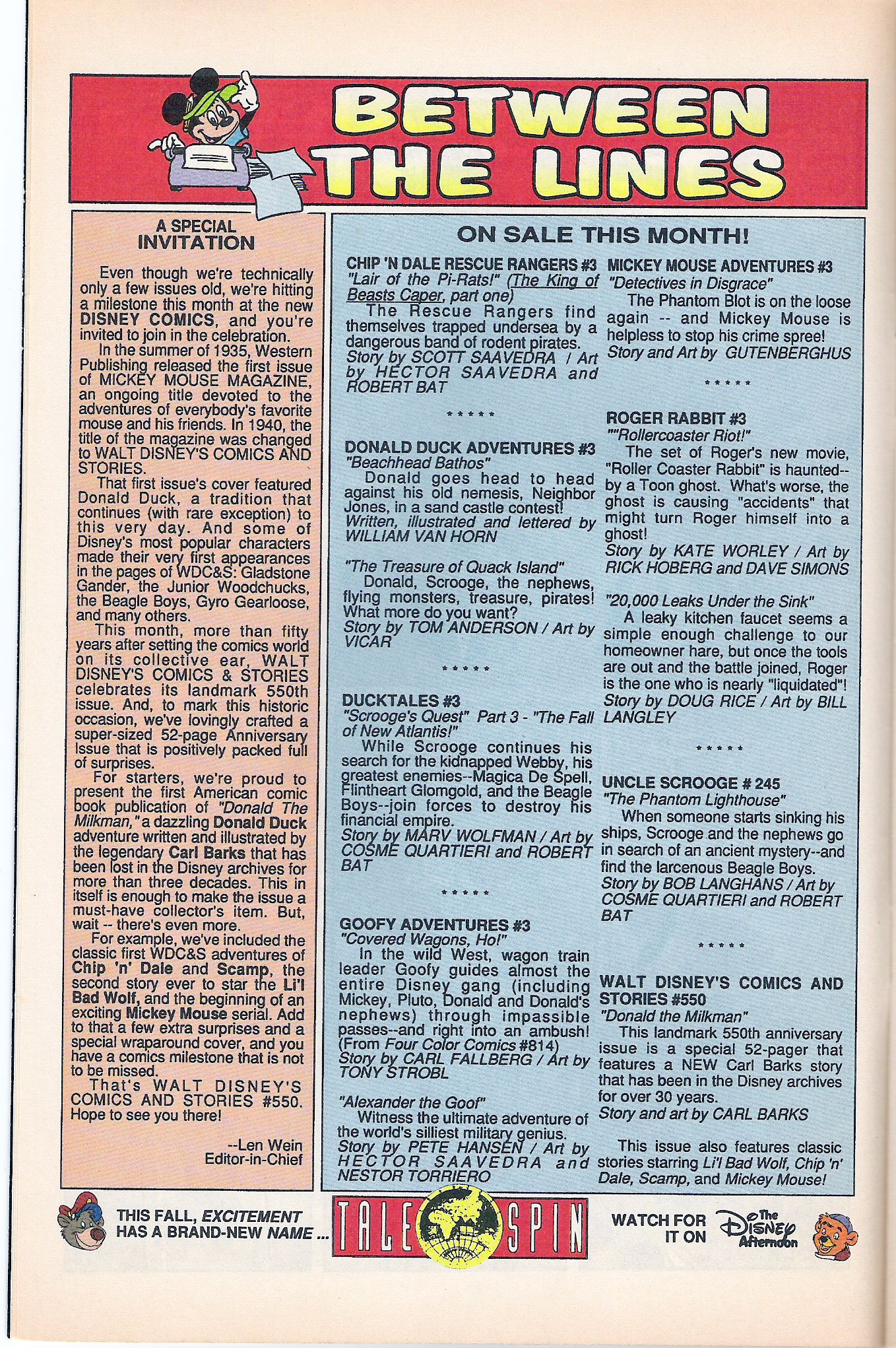 Read online Disney's Chip 'N Dale Rescue Rangers comic -  Issue #3 - 10