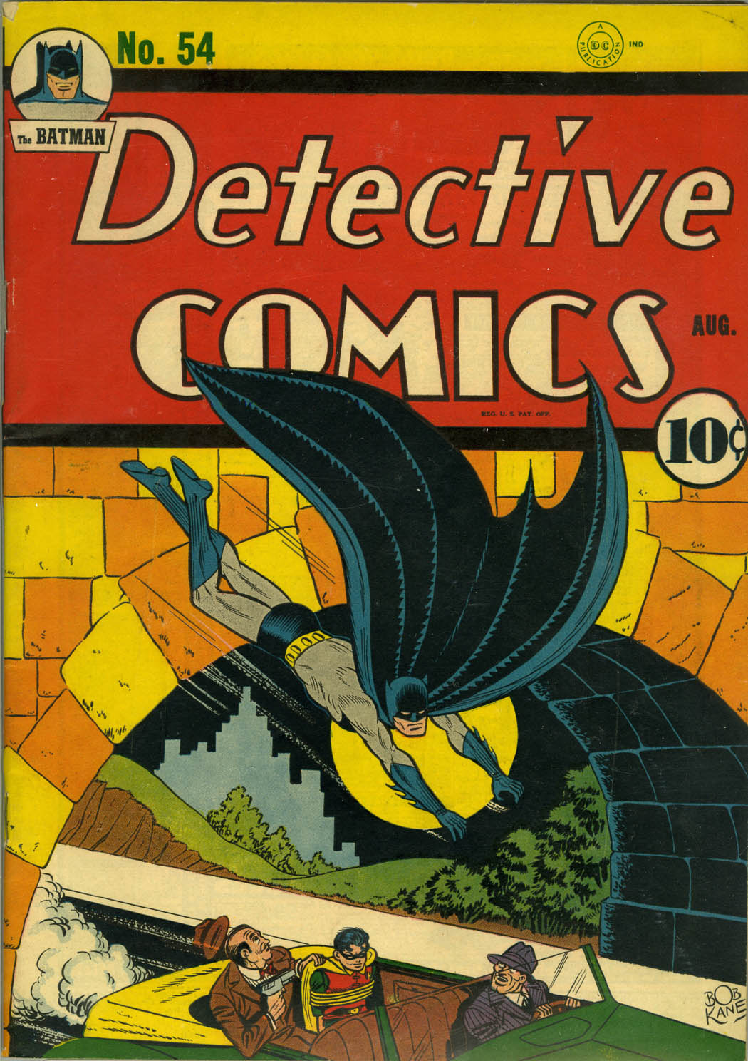 Read online Detective Comics (1937) comic -  Issue #54 - 1