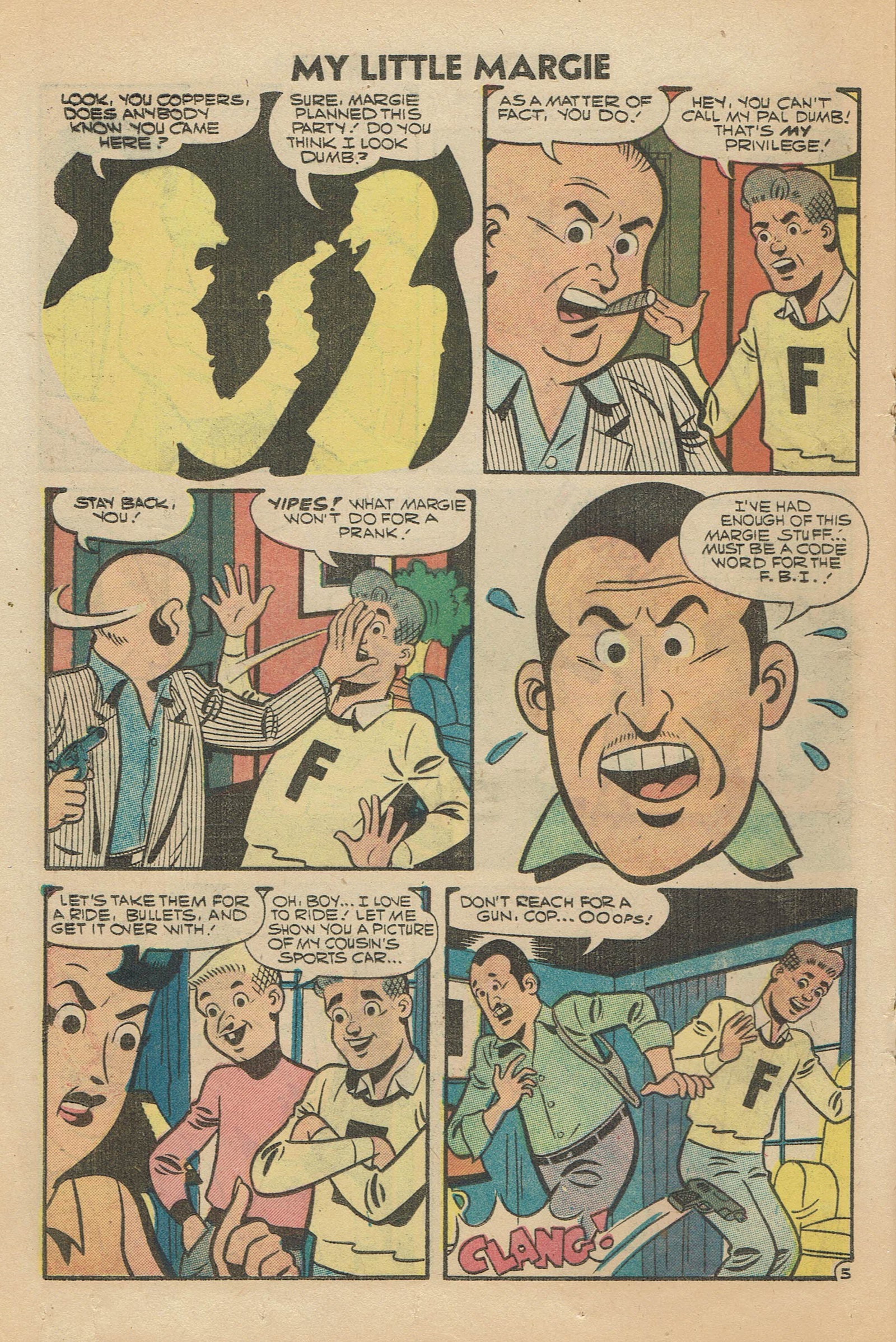 Read online My Little Margie (1954) comic -  Issue #23 - 19
