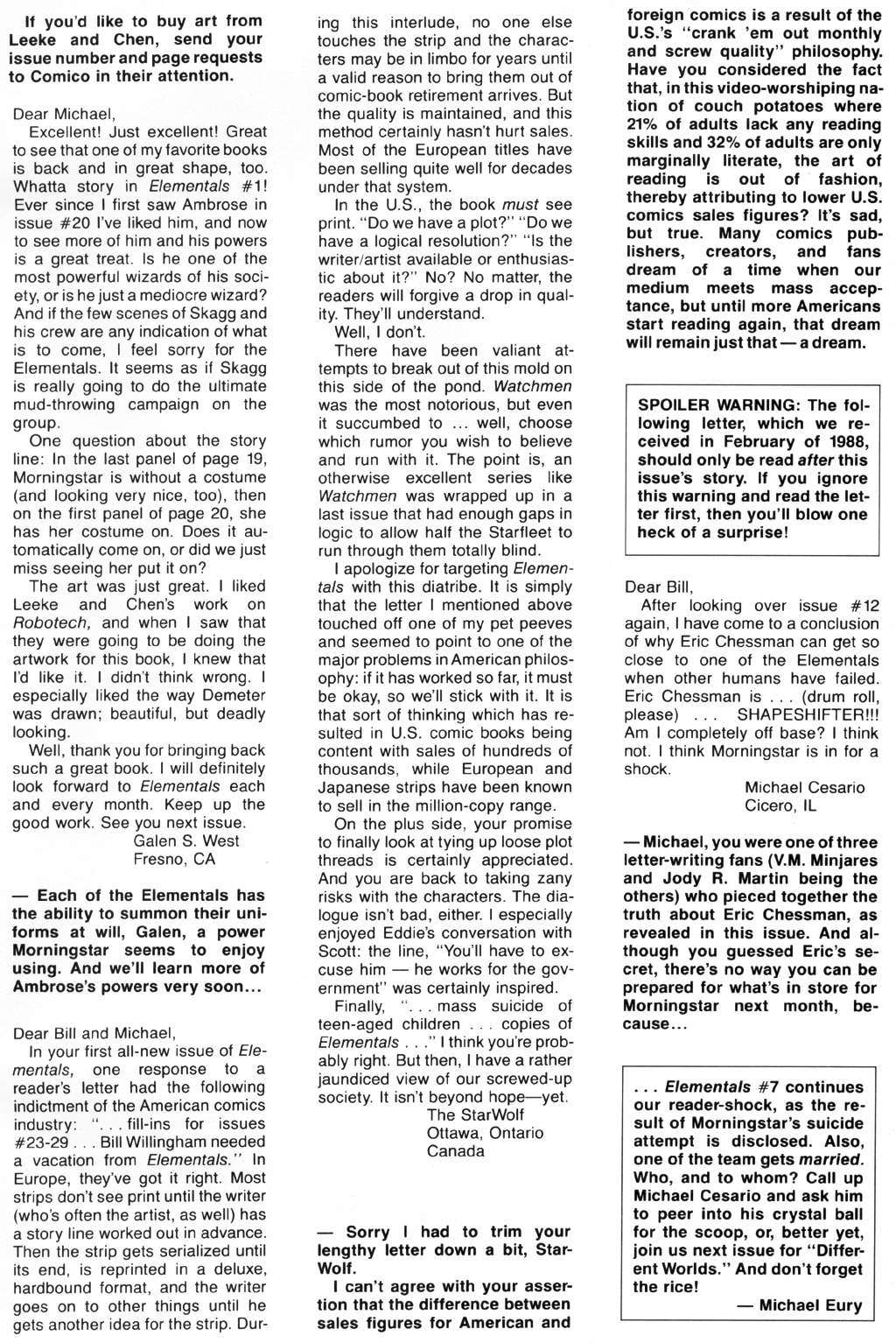 Read online Elementals (1989) comic -  Issue #6 - 32