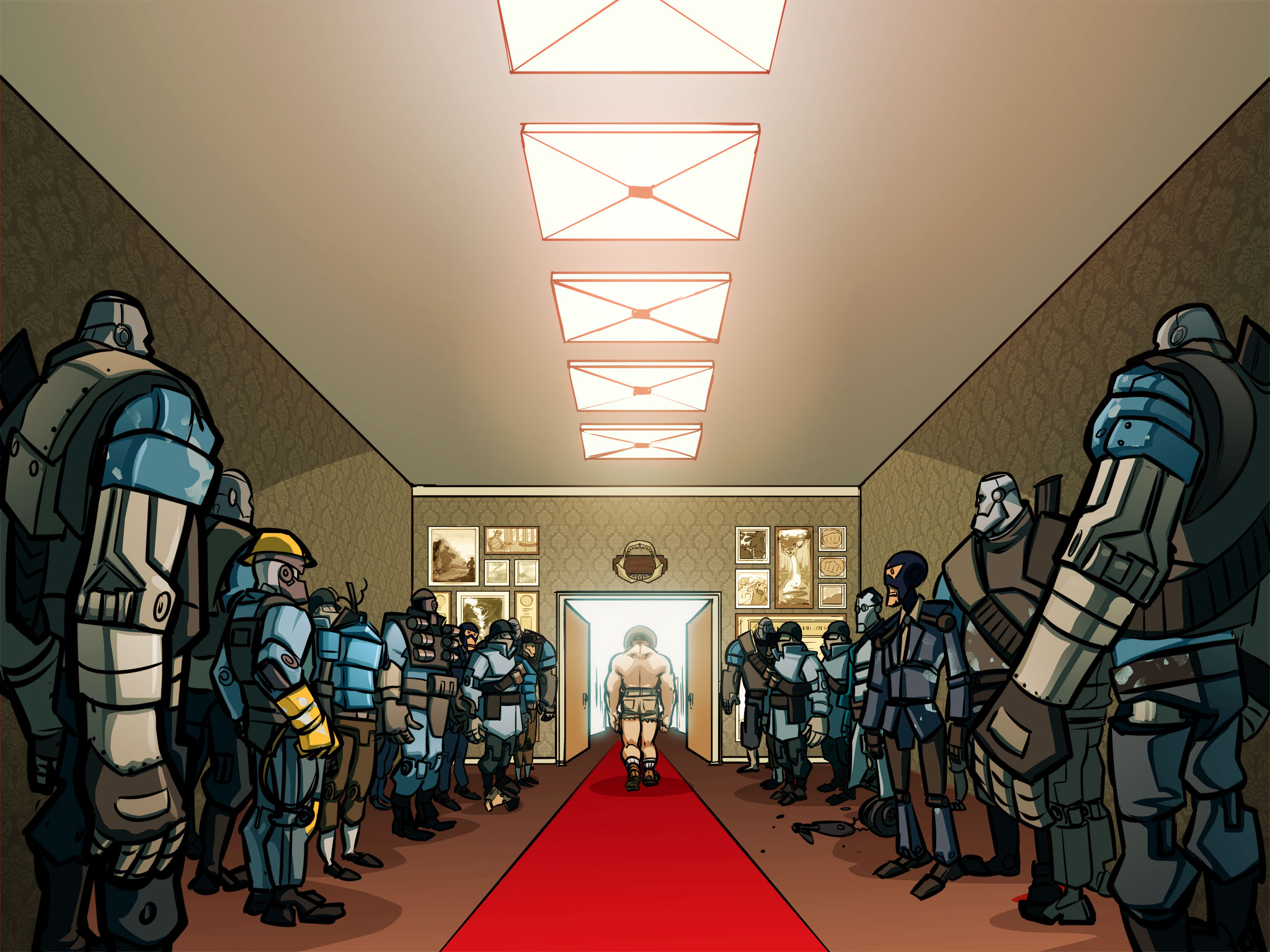 Read online Team Fortress 2 comic -  Issue #1 - 25
