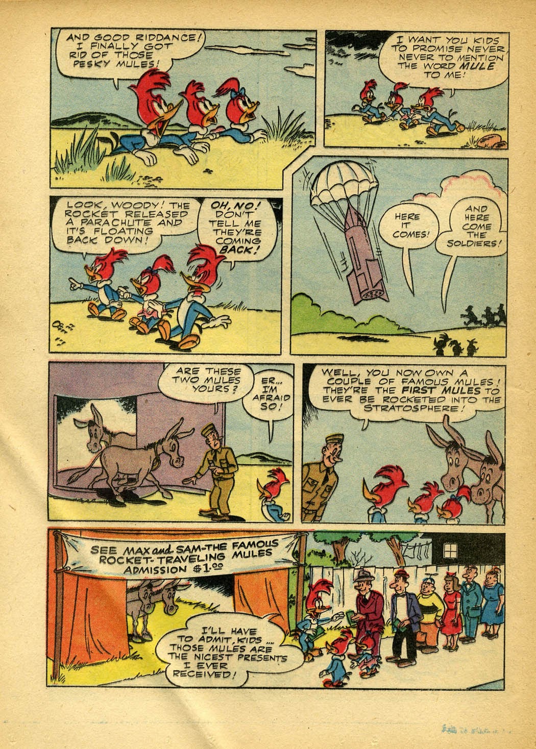 Read online Walter Lantz Woody Woodpecker (1952) comic -  Issue #33 - 12