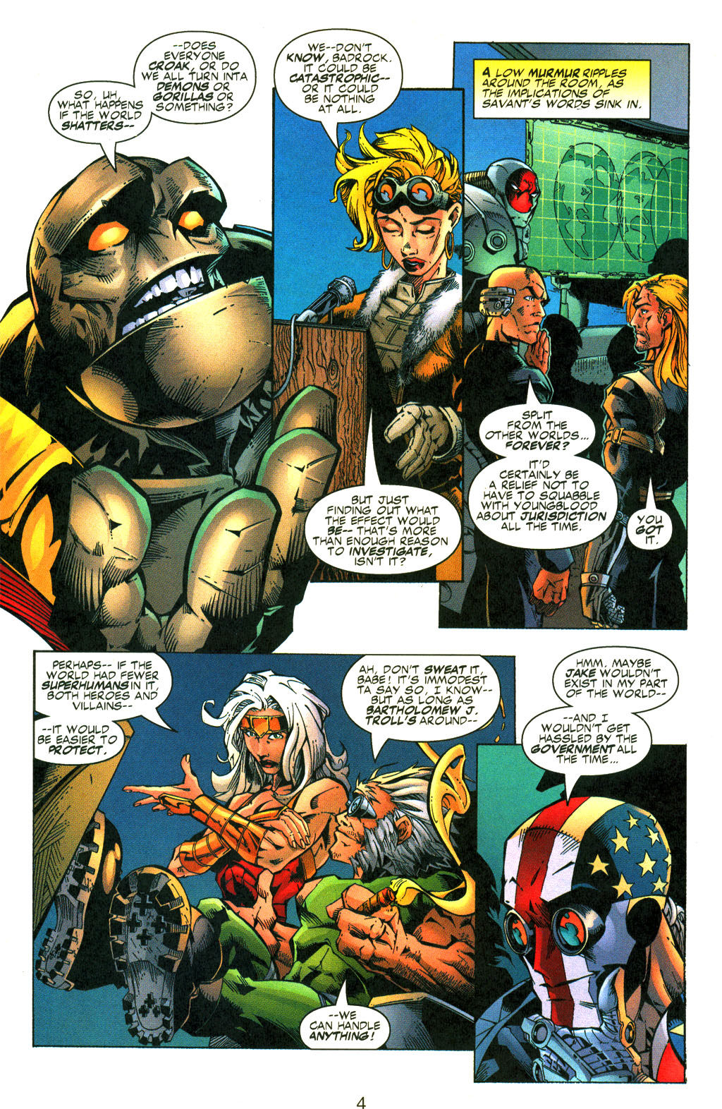 Read online Shattered Image comic -  Issue #2 - 4