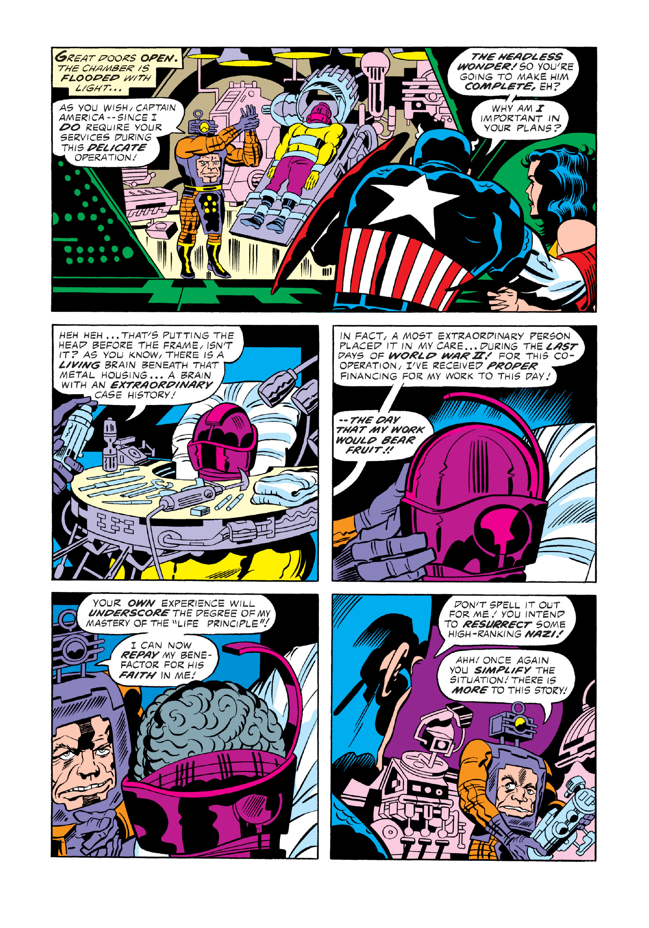 Read online Marvel Masterworks: Captain America comic -  Issue # TPB 11 (Part 2) - 100