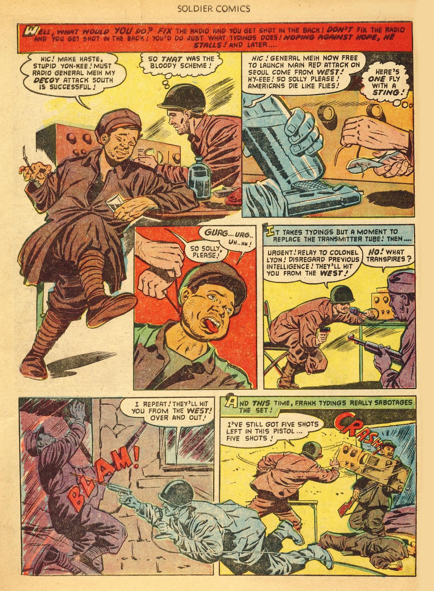 Read online Soldier Comics comic -  Issue #1 - 10