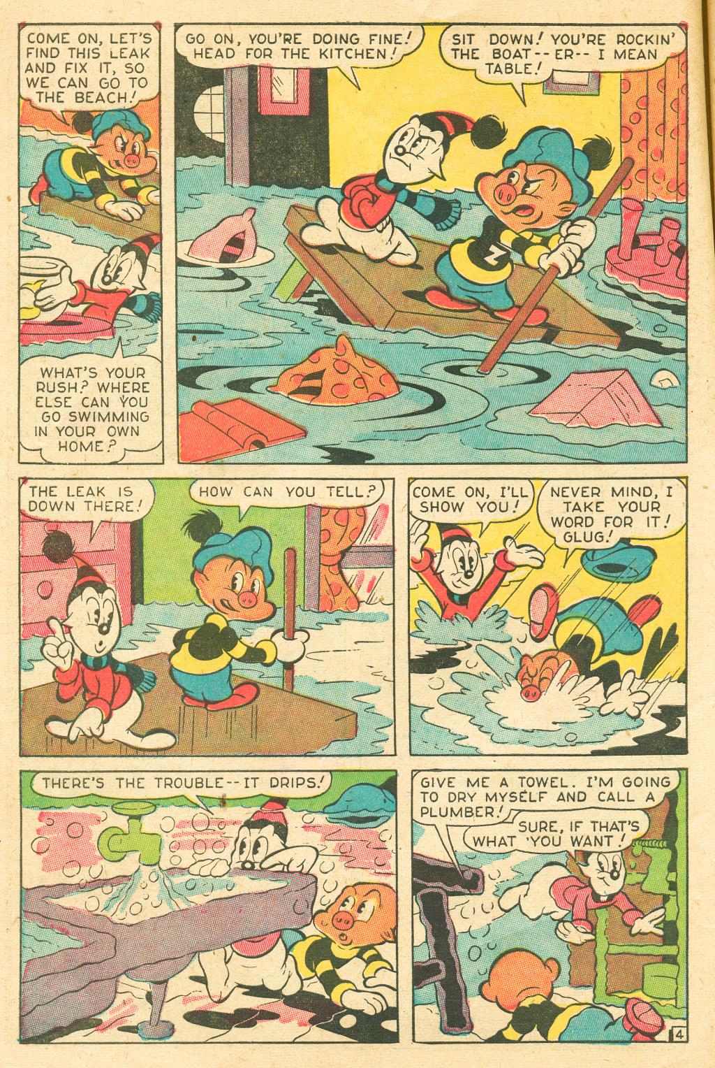 Read online Ziggy Pig-Silly Seal Comics (1944) comic -  Issue #6 - 6