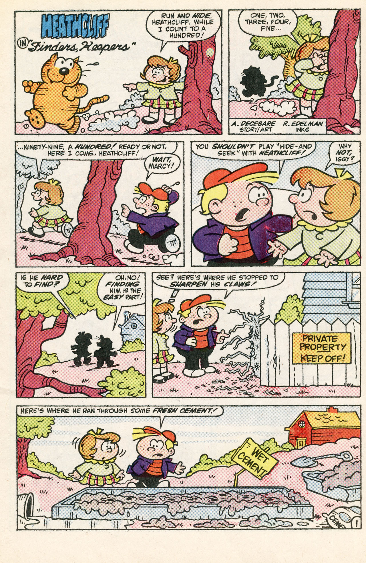 Read online Heathcliff comic -  Issue #8 - 32
