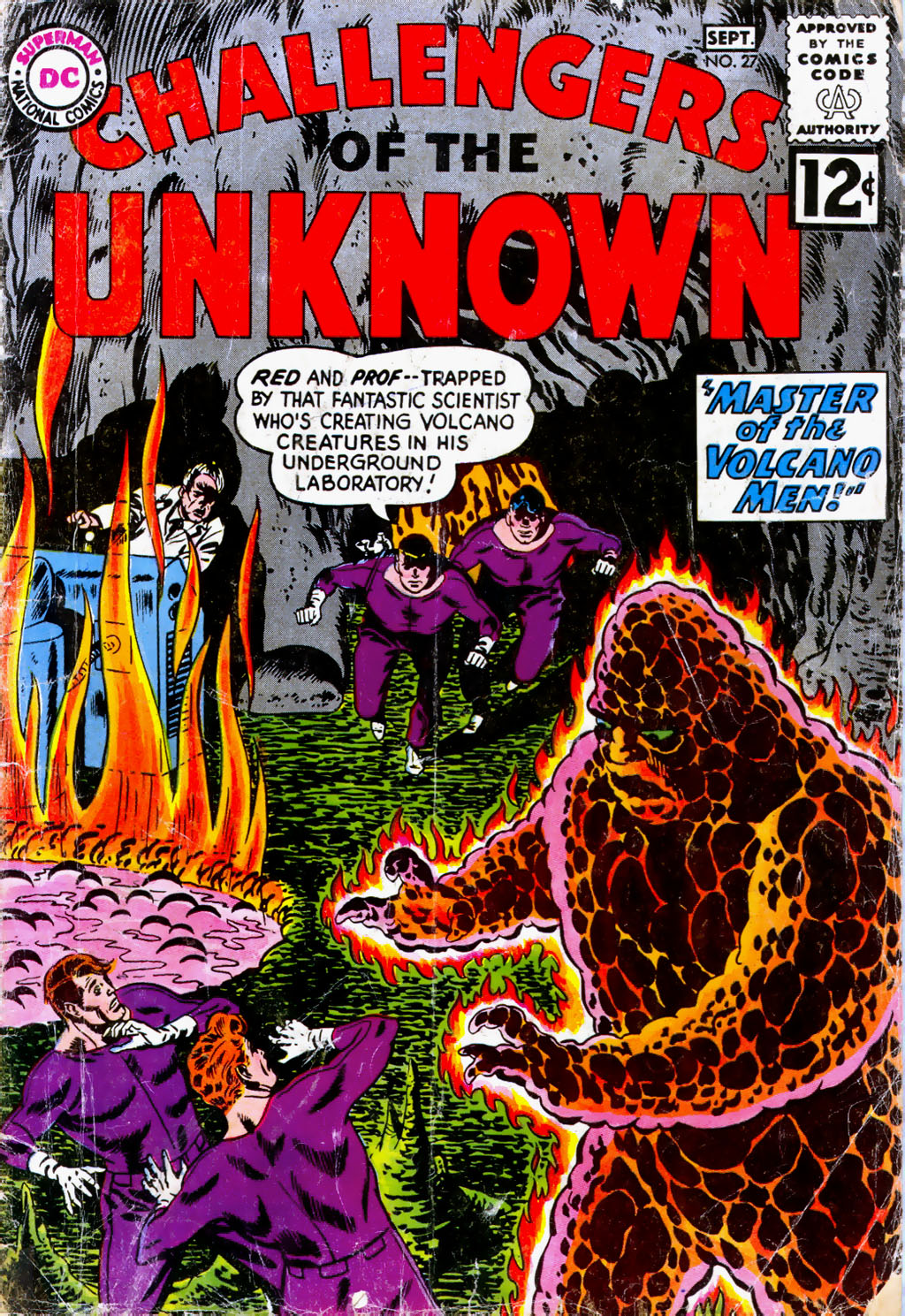 Read online Challengers of the Unknown (1958) comic -  Issue #27 - 1