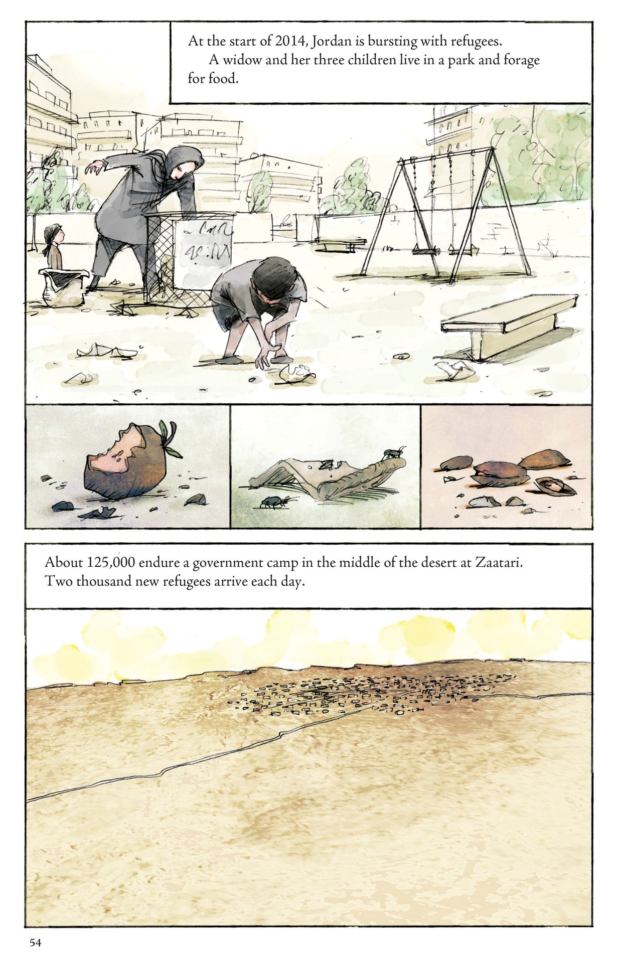 Read online The Unwanted: Stories of the Syrian Refugees comic -  Issue # TPB - 49