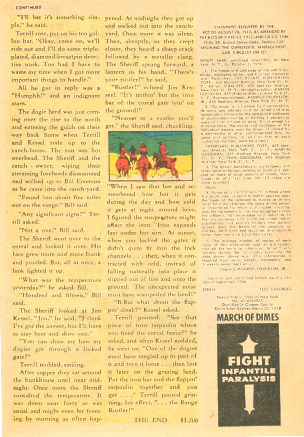 Read online Wyatt Earp comic -  Issue #12 - 26