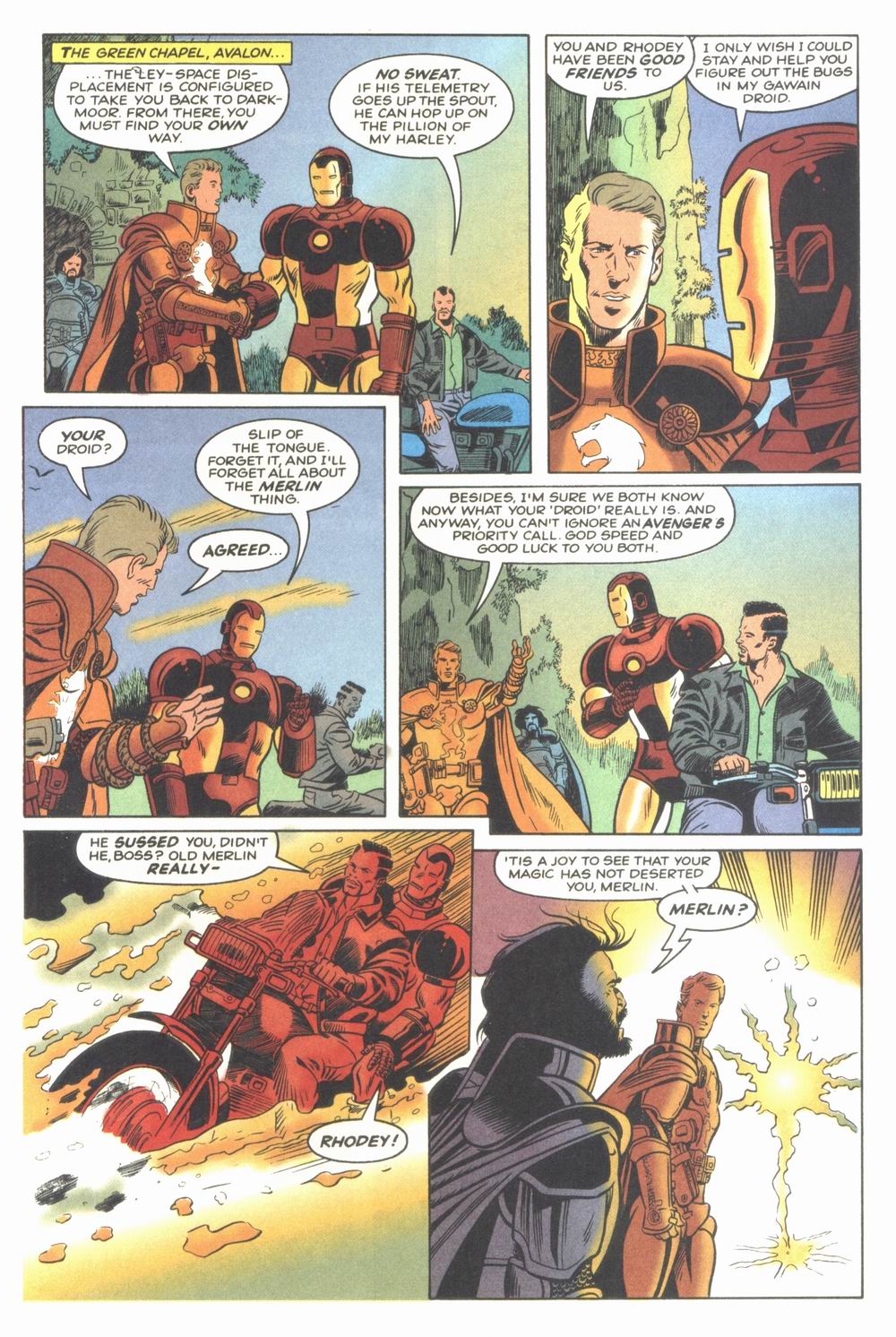 Read online Knights of Pendragon comic -  Issue #4 - 16