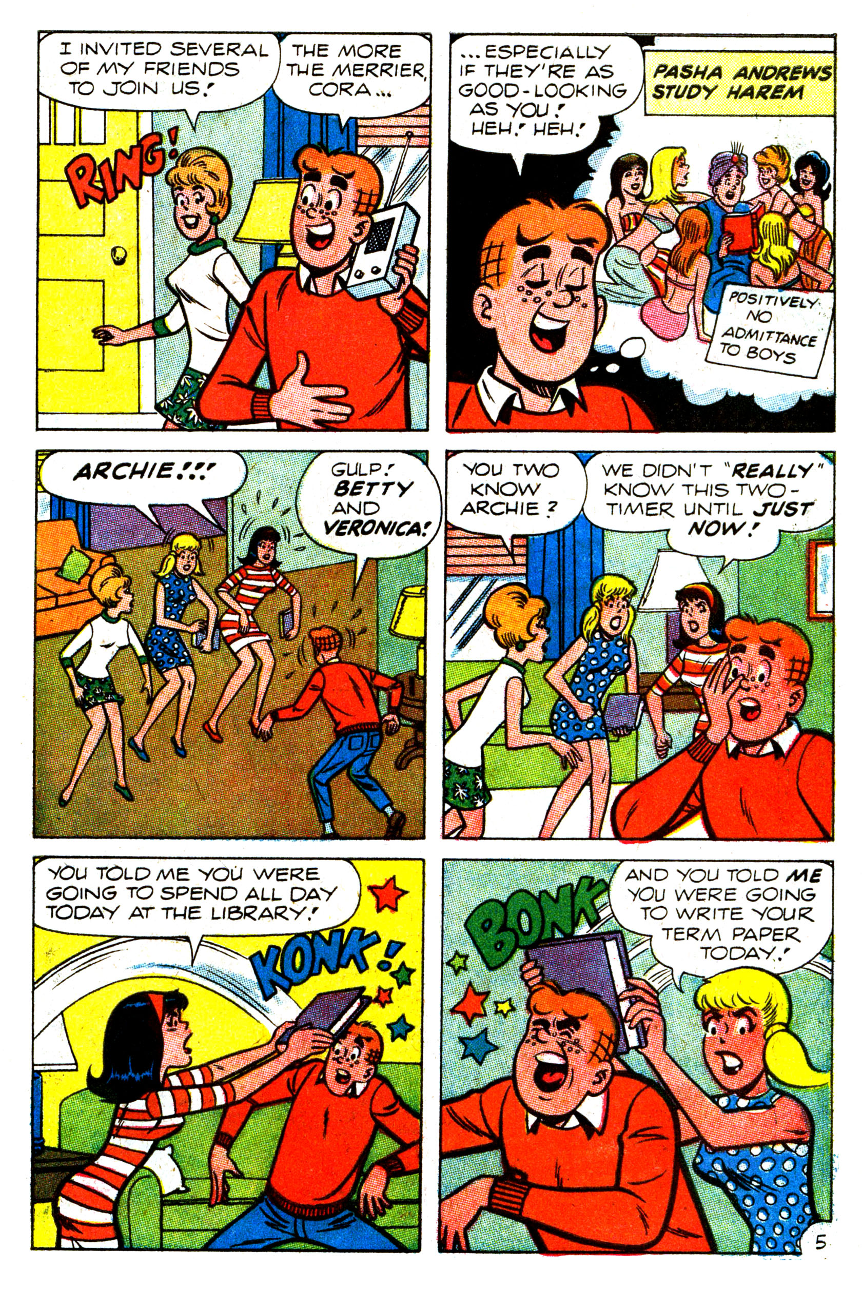 Read online Pep Comics comic -  Issue #218 - 7