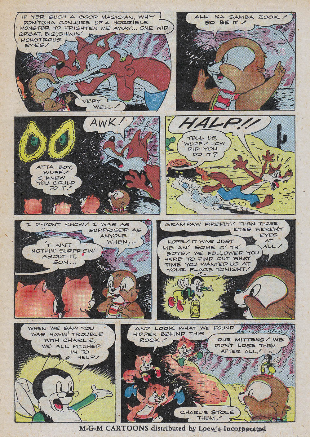 Read online Our Gang with Tom & Jerry comic -  Issue #54 - 34