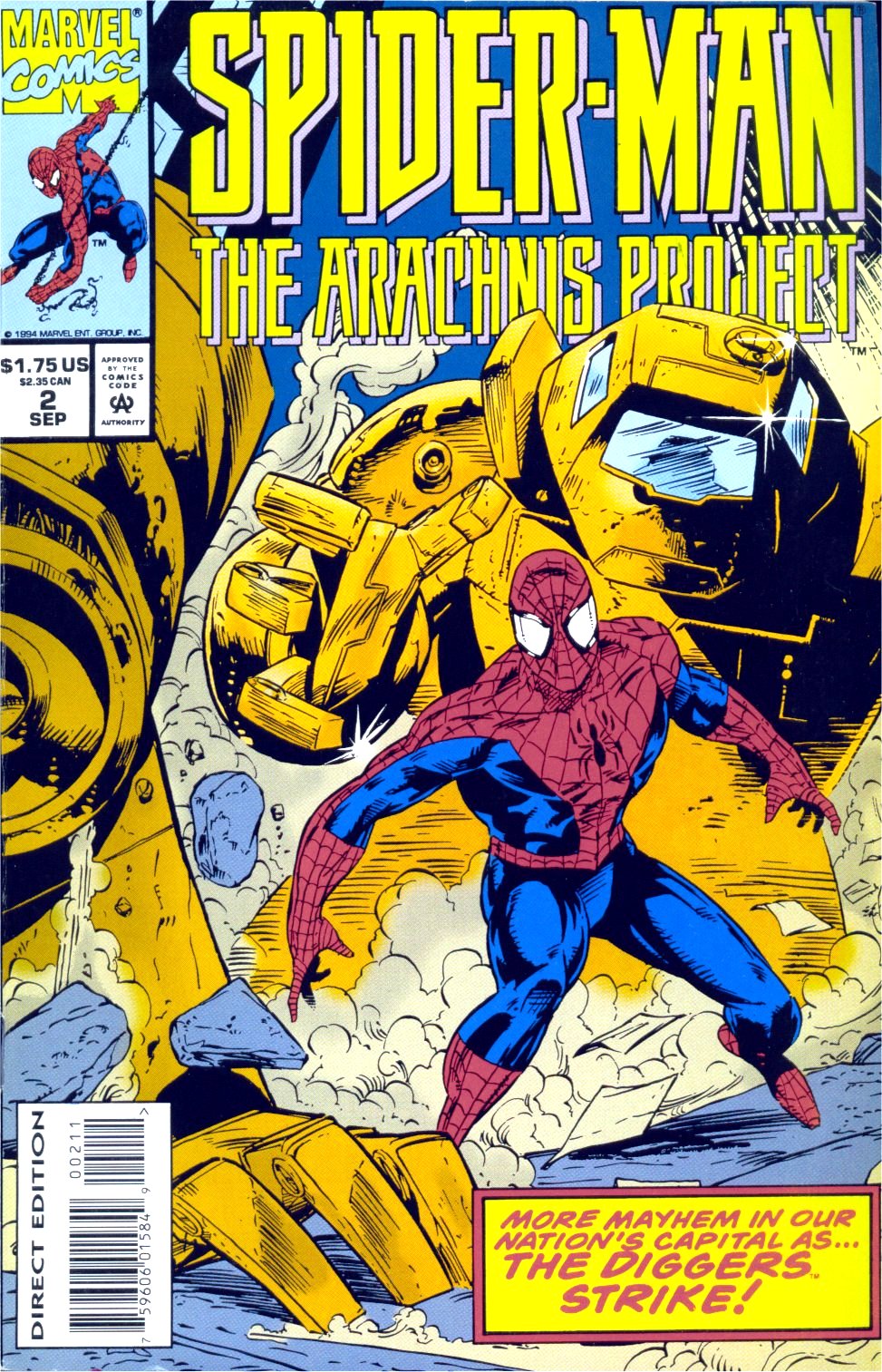 Read online Spider-Man: The Arachnis Project comic -  Issue #2 - 1