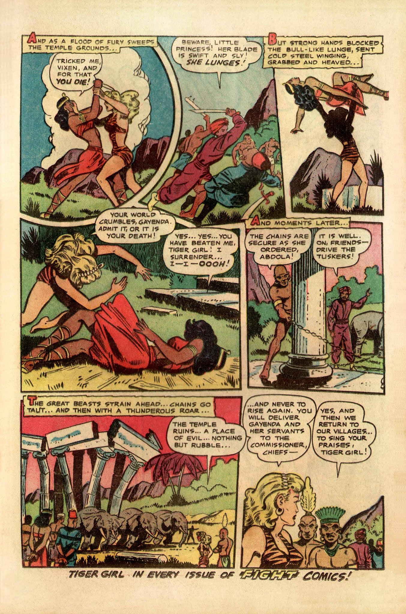 Read online Fight Comics comic -  Issue #77 - 14