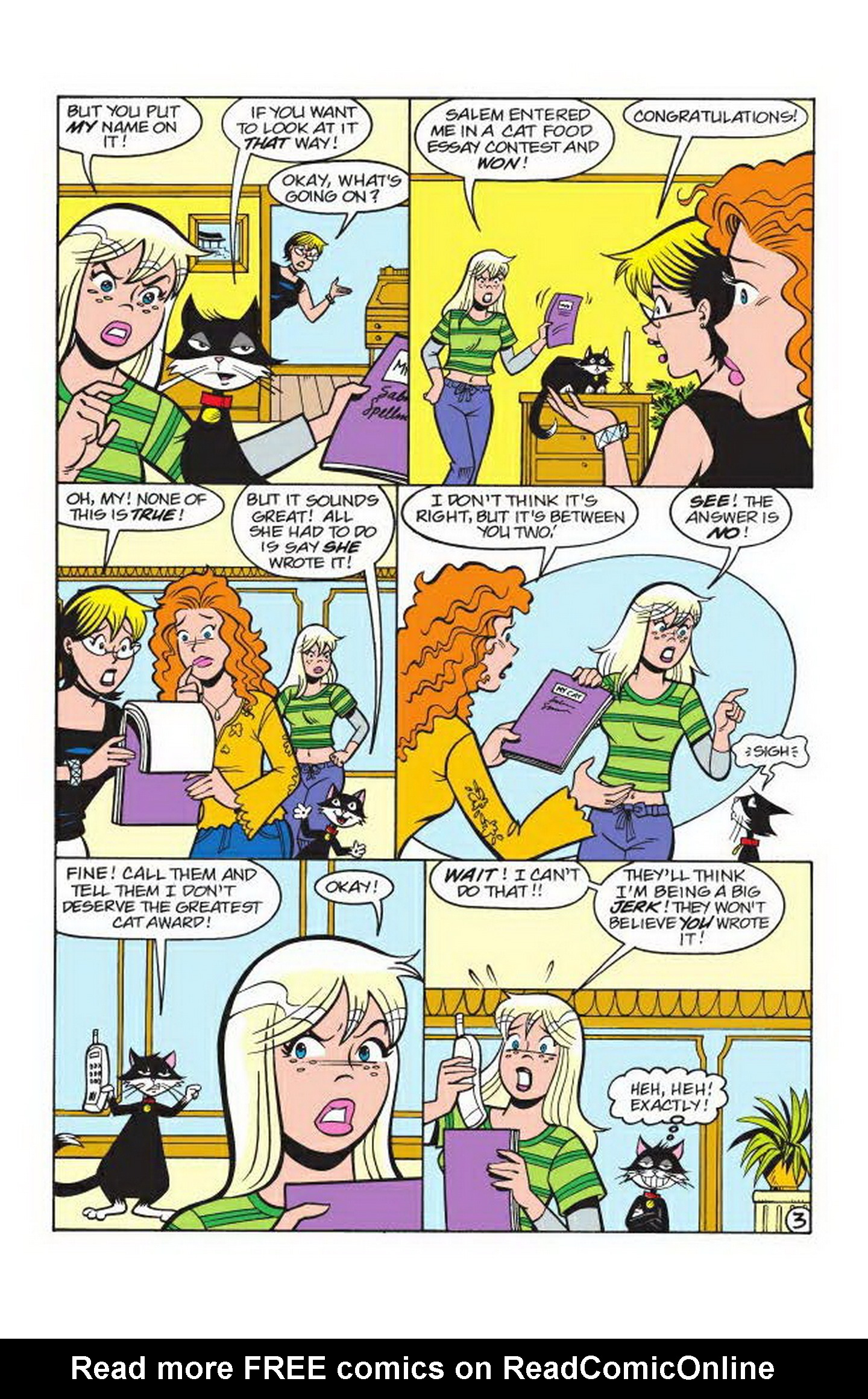 Read online Sabrina the Teenage Witch: 50 Magical Stories comic -  Issue # TPB (Part 3) - 73