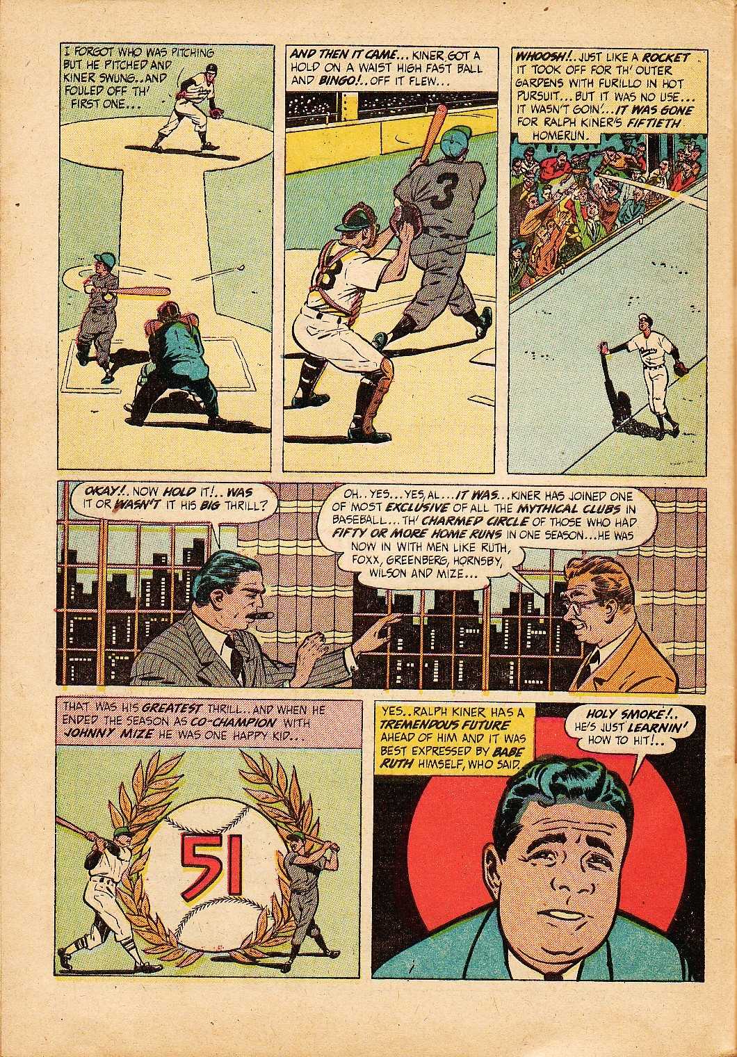 Read online Babe Ruth Sports Comics comic -  Issue #2 - 45