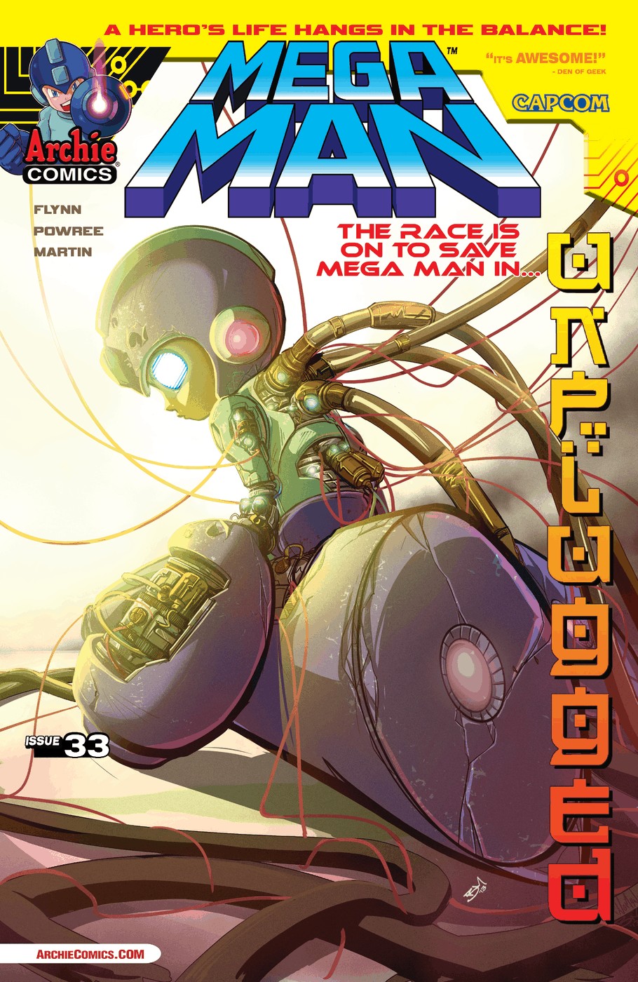 Read online Mega Man comic -  Issue #33 - 1
