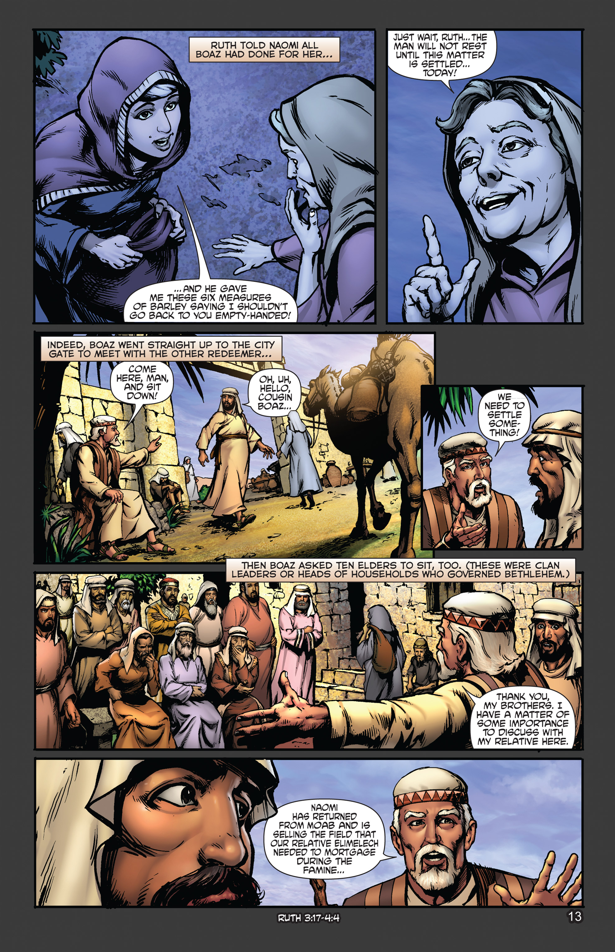 Read online The Kingstone Bible comic -  Issue #5 - 18
